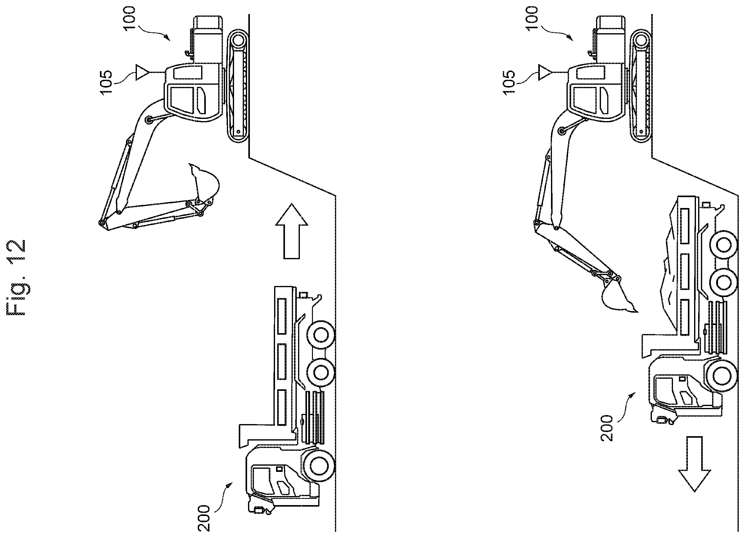 Patent US12612764 Figure 12 – Unmanned work machine