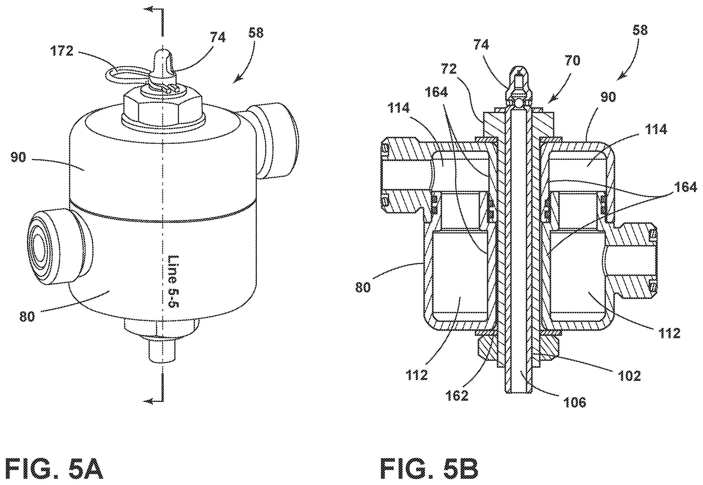 Patent US12612765 Figure 5 – Hydraulic fitting assembly for a construction vehicle