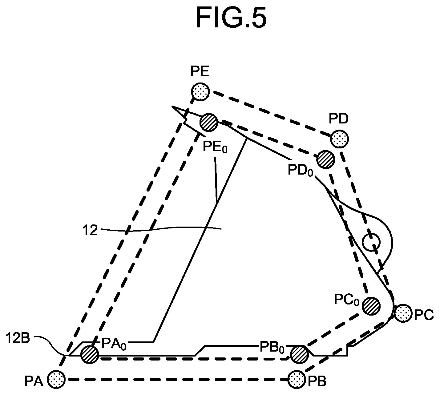 Patent US12612767 Figure 5 – Work machine abnormality determination system and work machine abnormality determination method