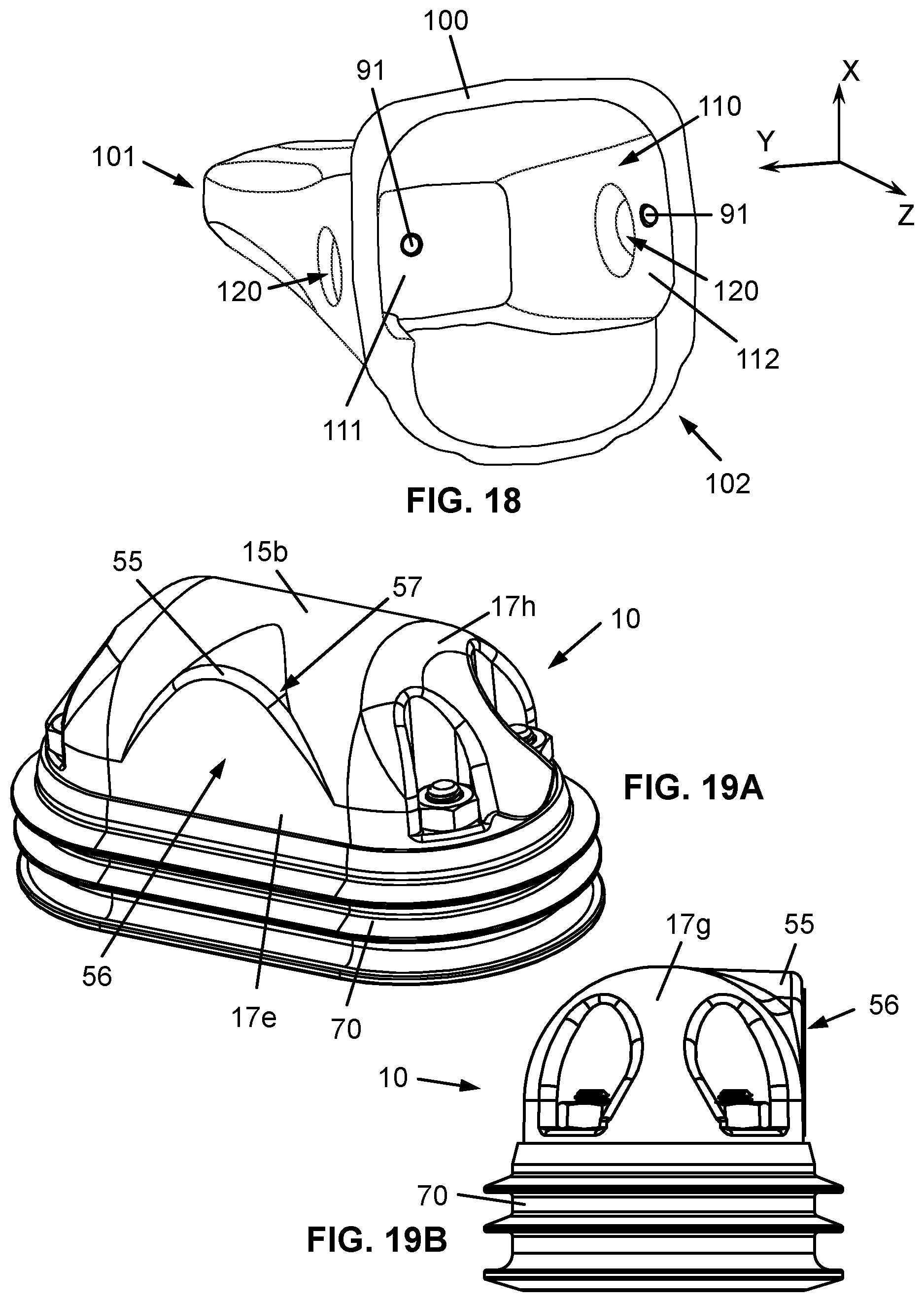 Patent US12612769 Figure 12 – Protective capsules for earth moving machines