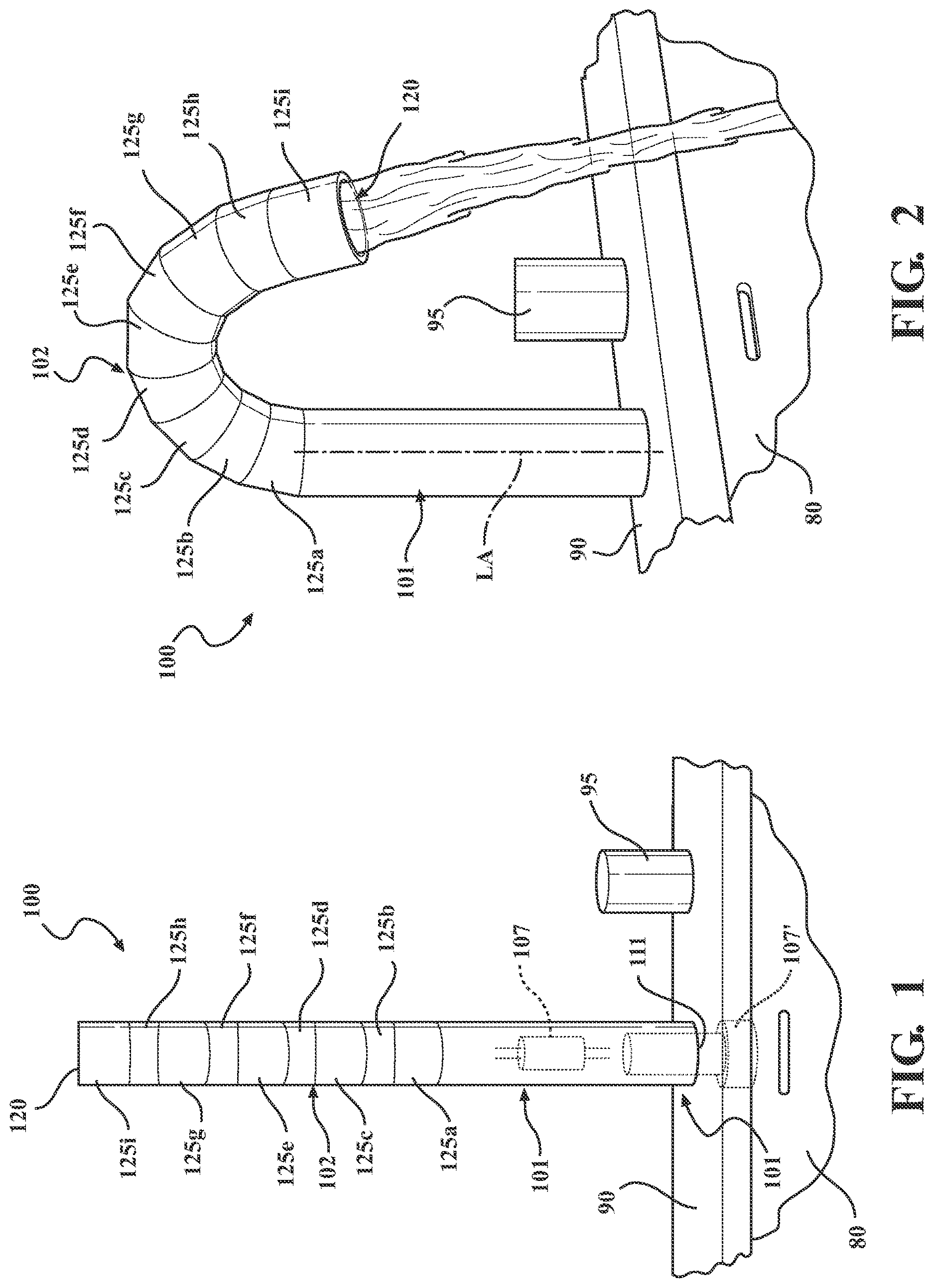 Patent US12612771 Figure 1 – Articulating faucet