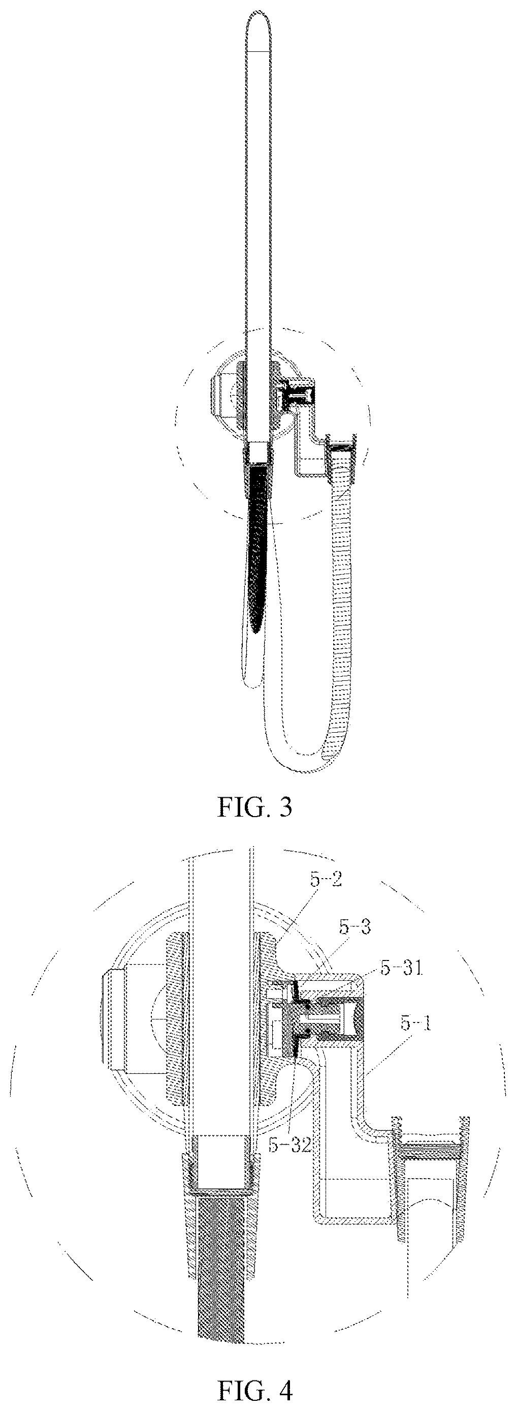 Patent US12612772 Figure 3 – Integrated wall-mounted base having handheld shower holder of shower system and shower system including same