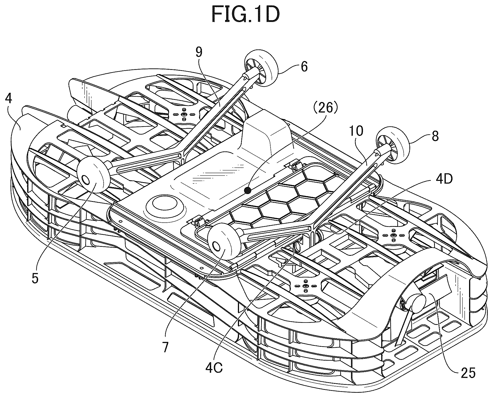 Patent US12612776 Figure 3 – Unmanned aerial vehicle