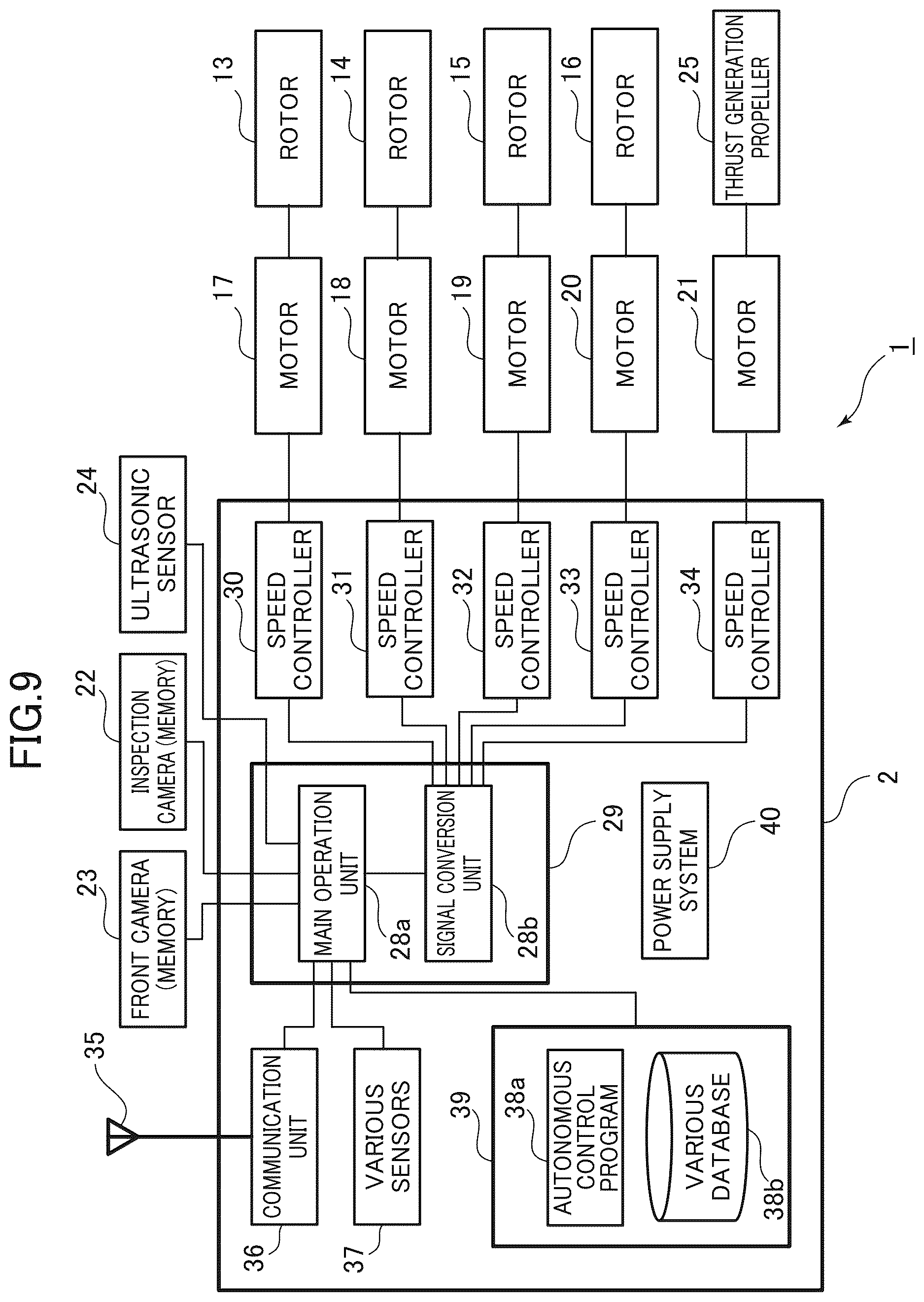 Patent US12612776 Figure 16 – Unmanned aerial vehicle