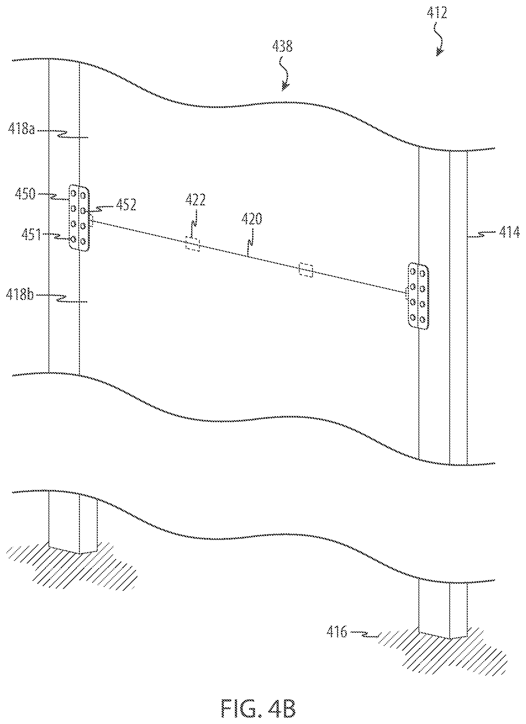 Patent US12612779 Figure 7 – Articulated perimeter wall for an industrial worksite