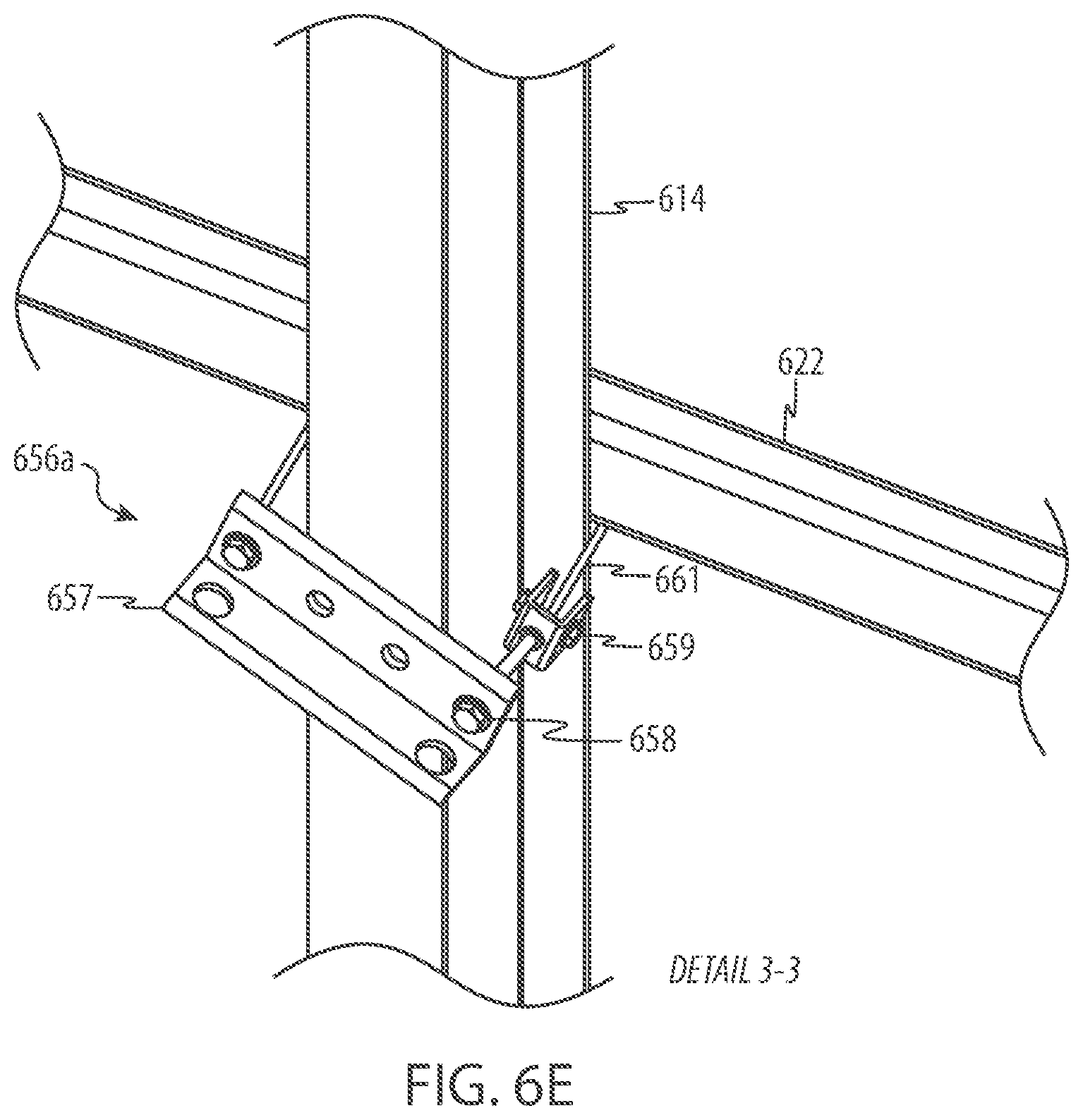 Patent US12612779 Figure 14 – Articulated perimeter wall for an industrial worksite