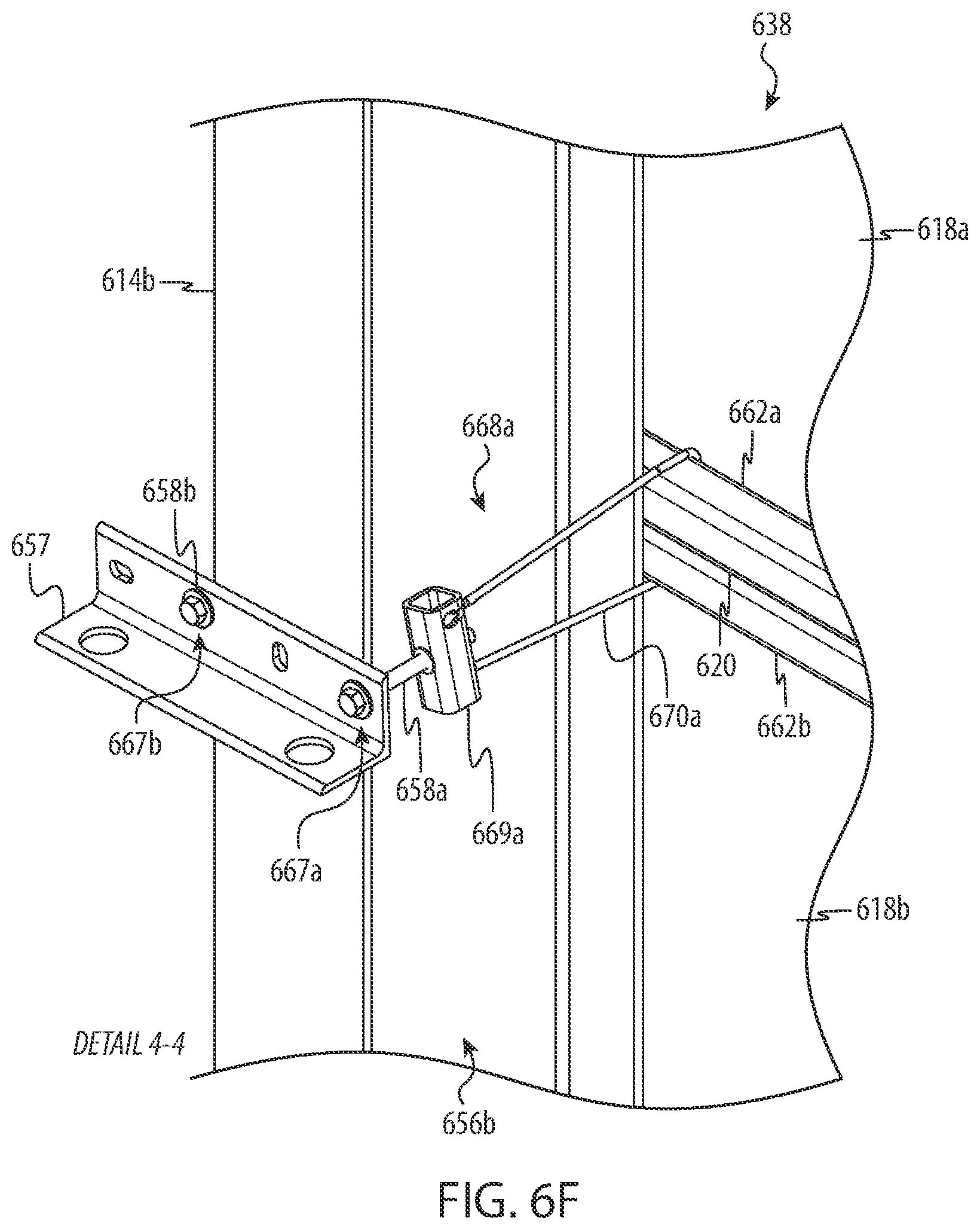 Patent US12612779 Figure 15 – Articulated perimeter wall for an industrial worksite