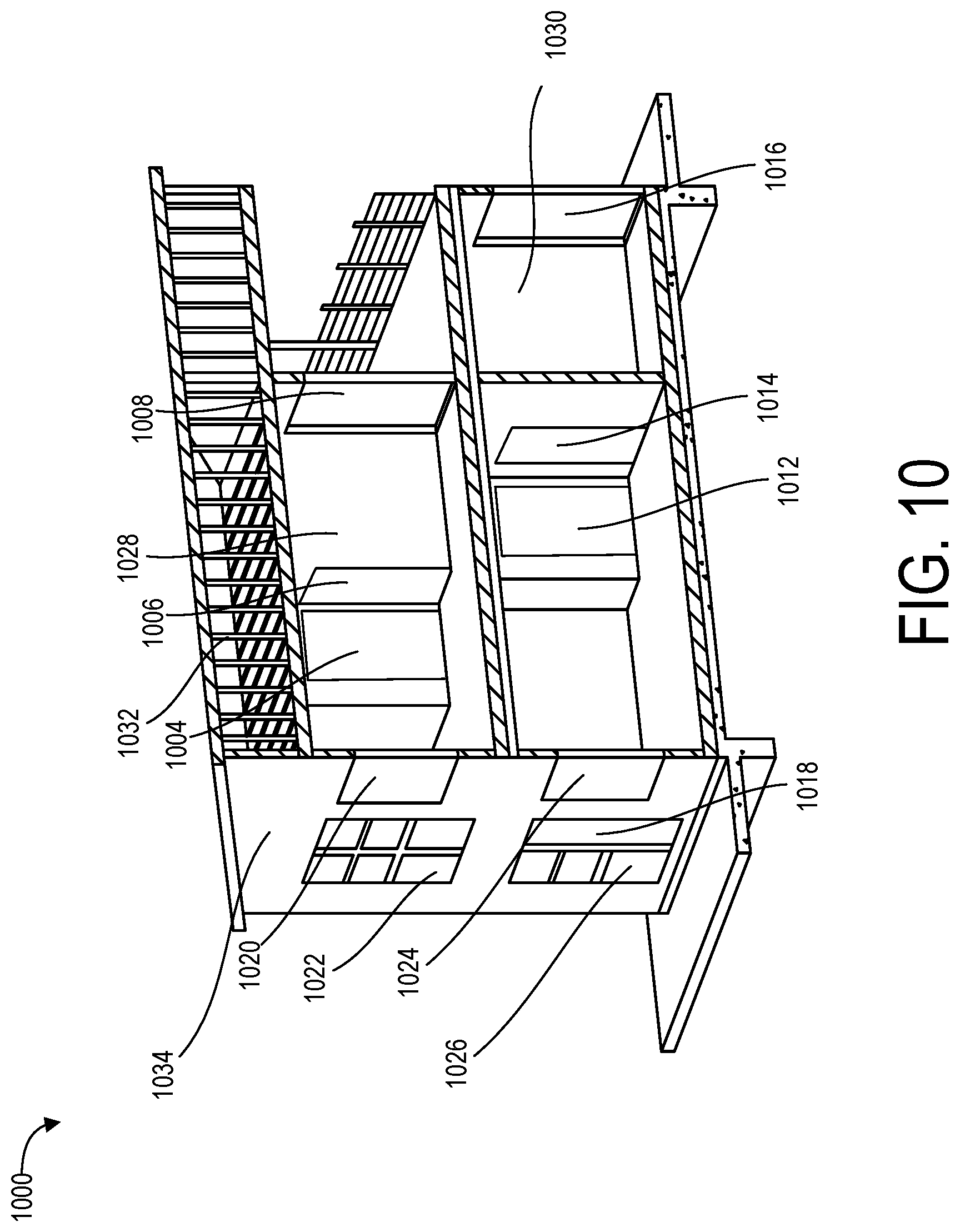 Patent US12612780 Figure 12 – Systems and methods for a modular building