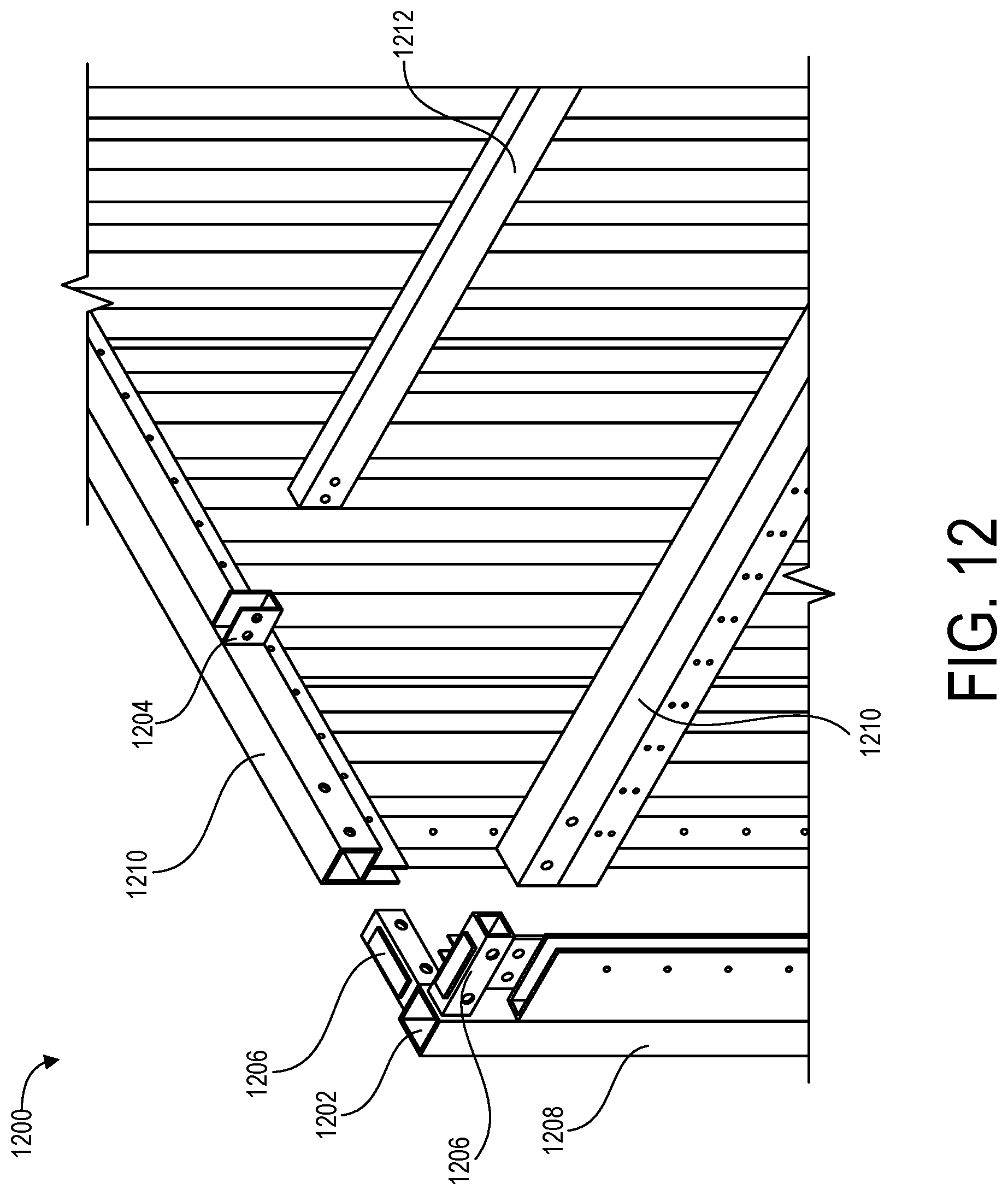 Patent US12612780 Figure 14 – Systems and methods for a modular building