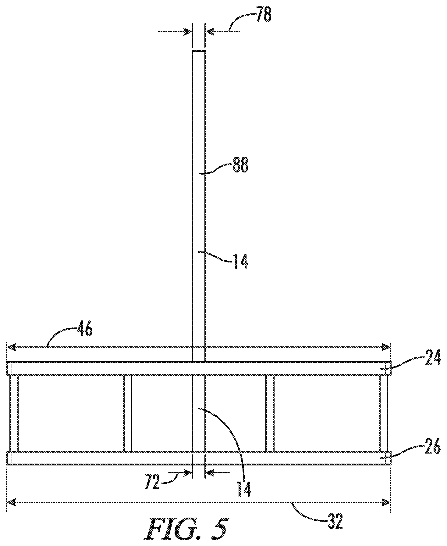 Patent US12612781 Figure 5 – Elevated knife plate bracket