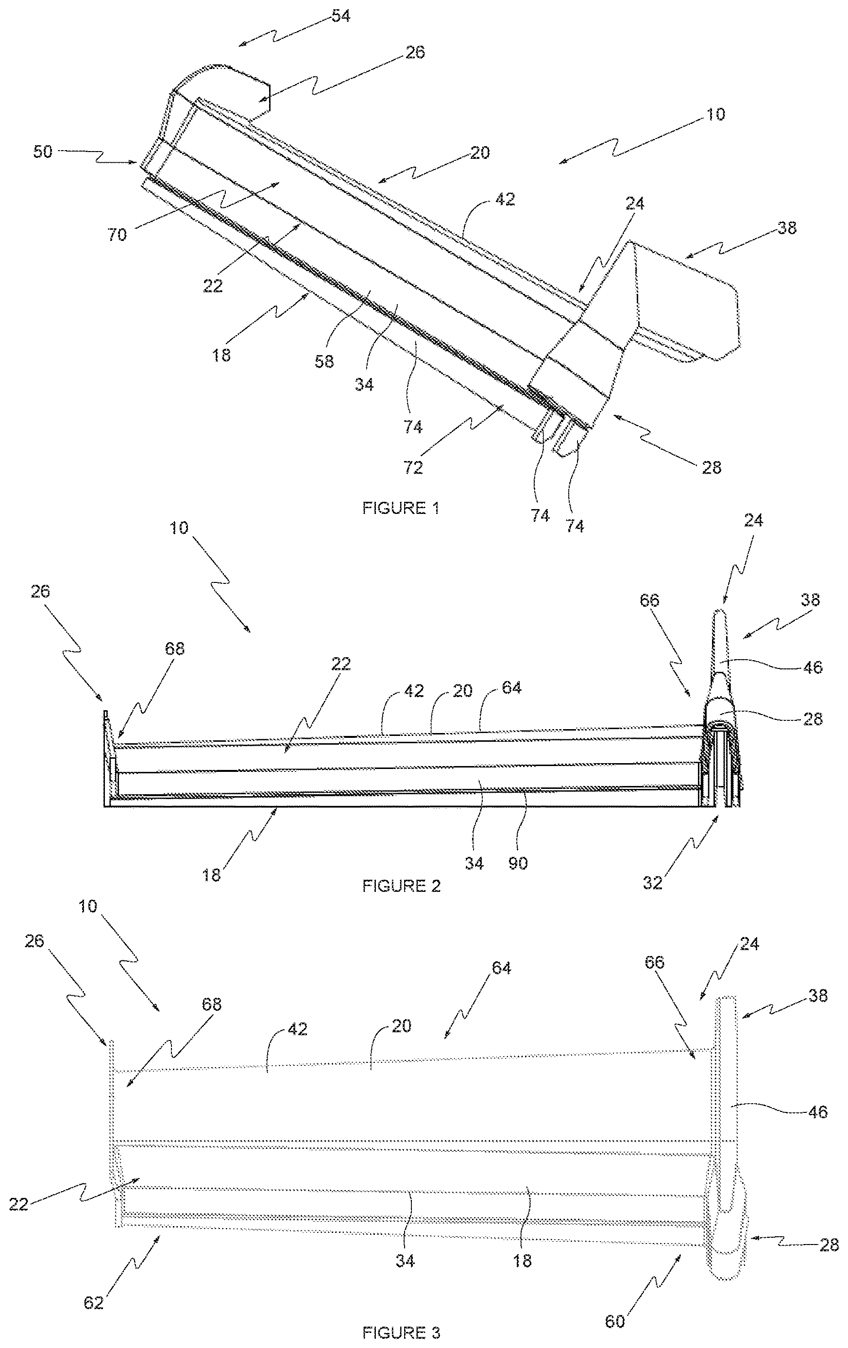 Patent US12612785 Figure 1 – Waterproofing building product