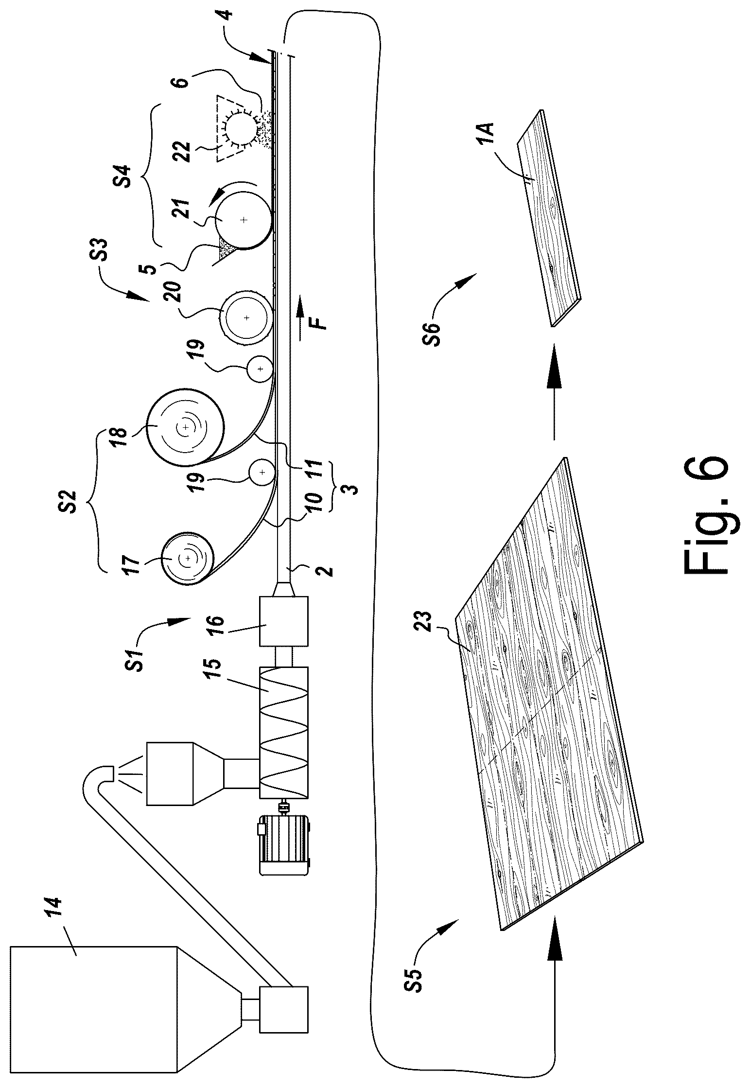 Patent US12612787 Figure 3 – Decorative panel and method for manufacturing decorative panels