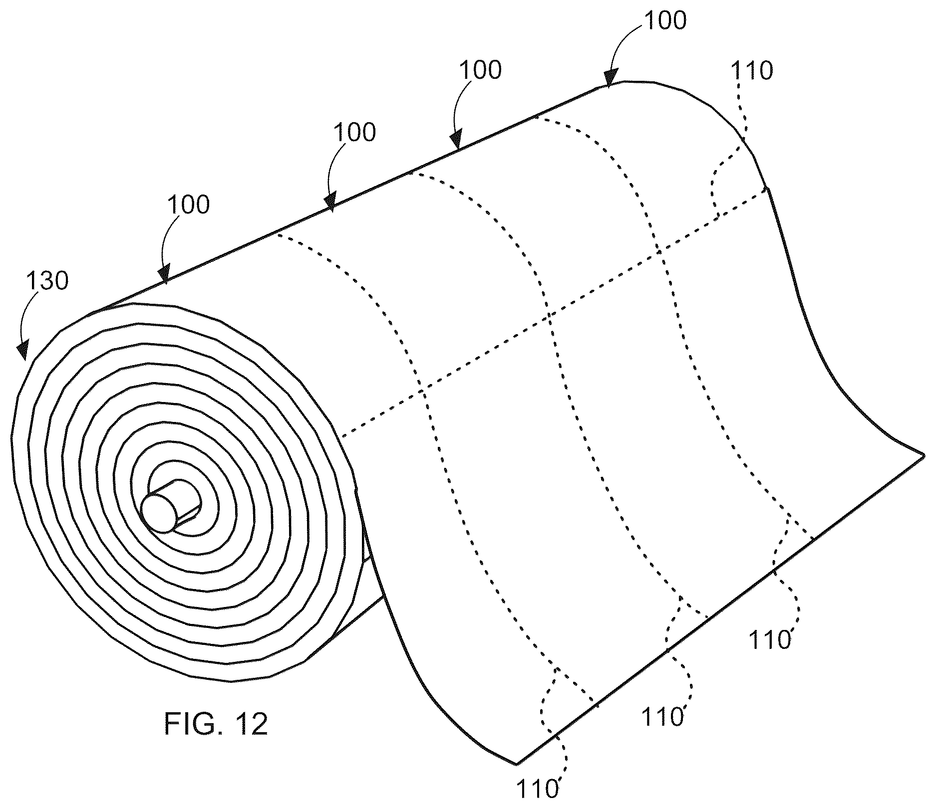 Patent US12612793 Figure 9 – Protective tarp construction