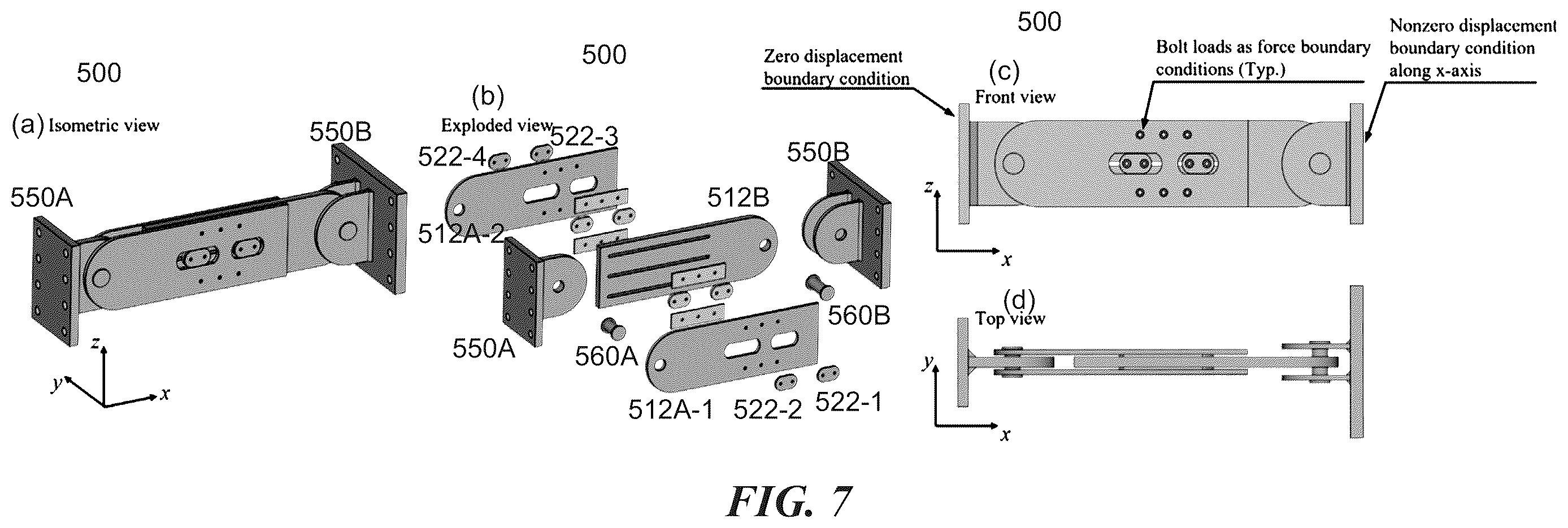 Patent US12612797 Figure 6 – Friction devices for energy dissipation