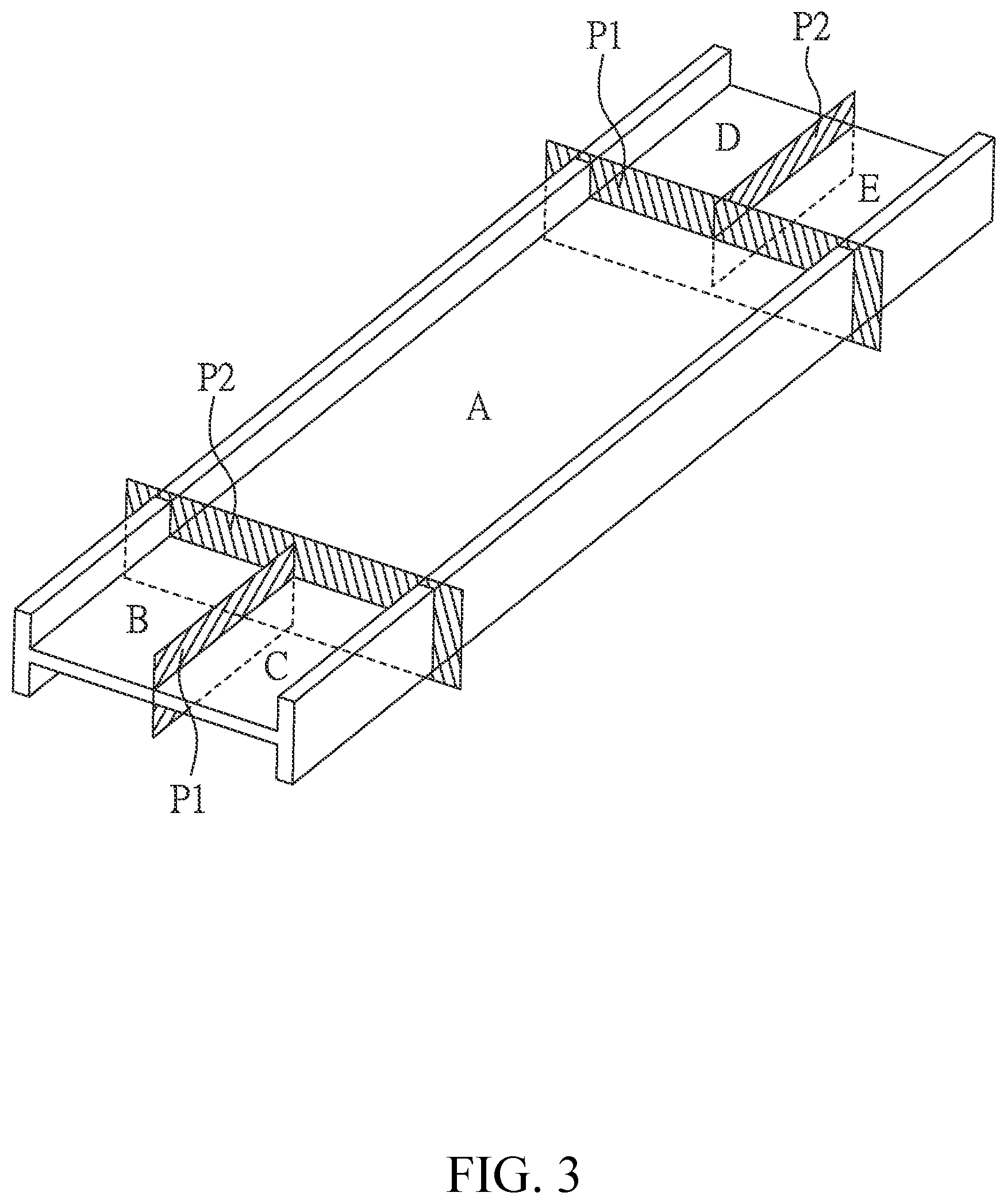 Patent US12612798 Figure 3 – WT-section-stiffened steel panel damper