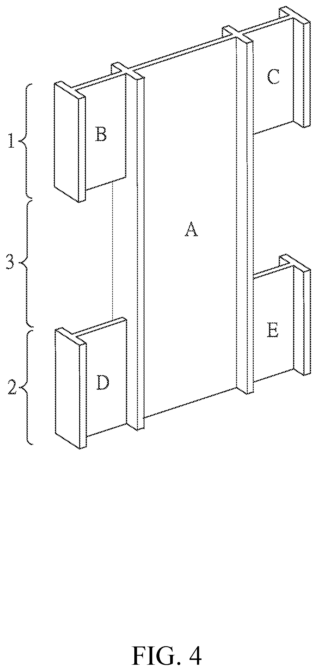Patent US12612798 Figure 4 – WT-section-stiffened steel panel damper