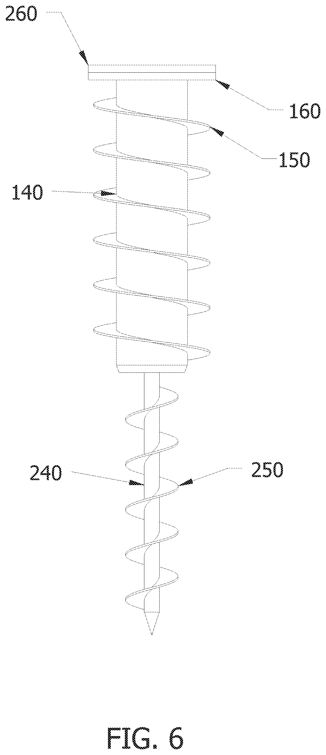Patent US12612800 Figure 6 – Lockable ground anchor