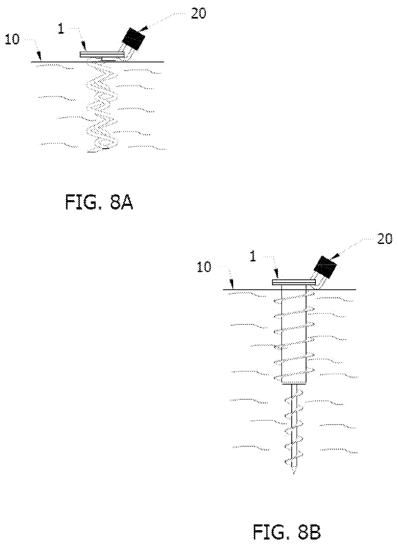 Patent US12612800 Figure 8 – Lockable ground anchor