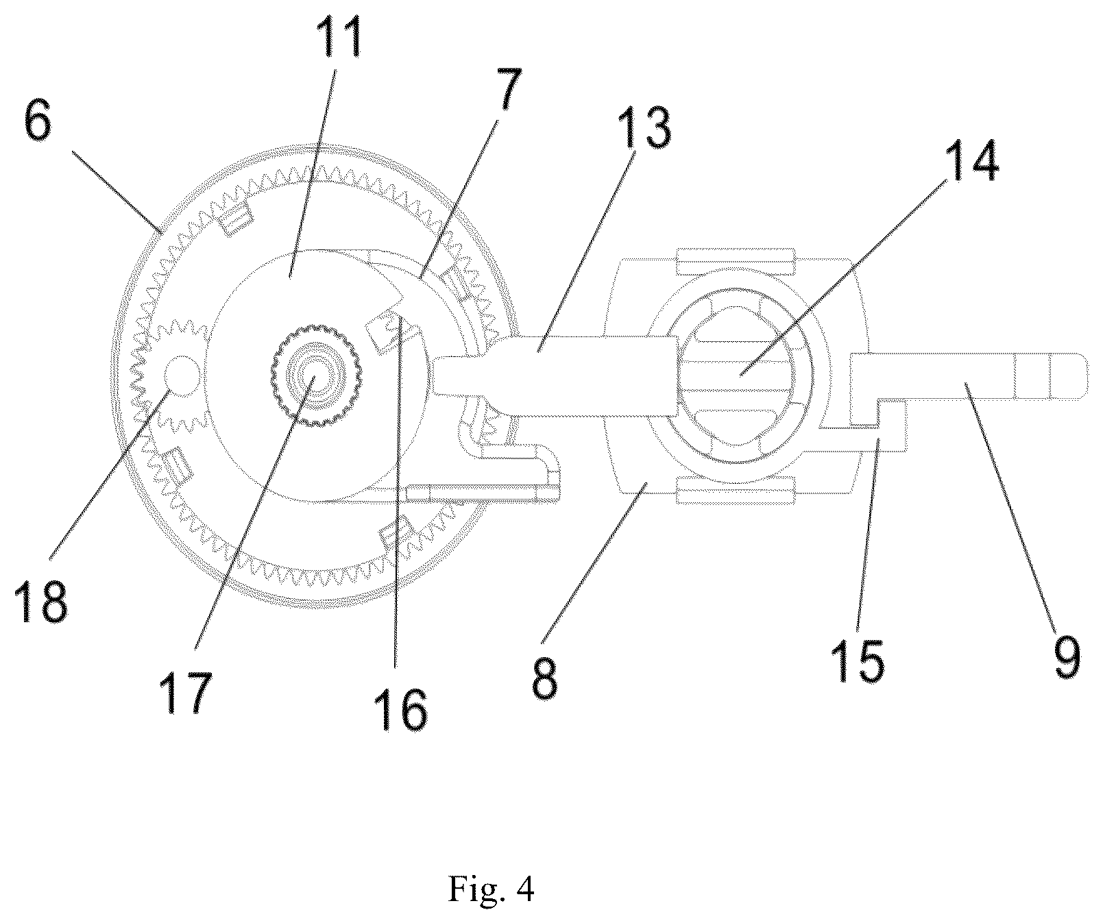 Patent US12612802 Figure 4 – Pointer type combination lock box and pointer type combination lock