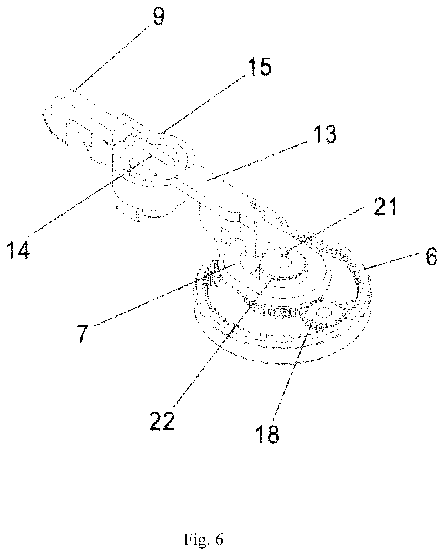 Patent US12612802 Figure 6 – Pointer type combination lock box and pointer type combination lock