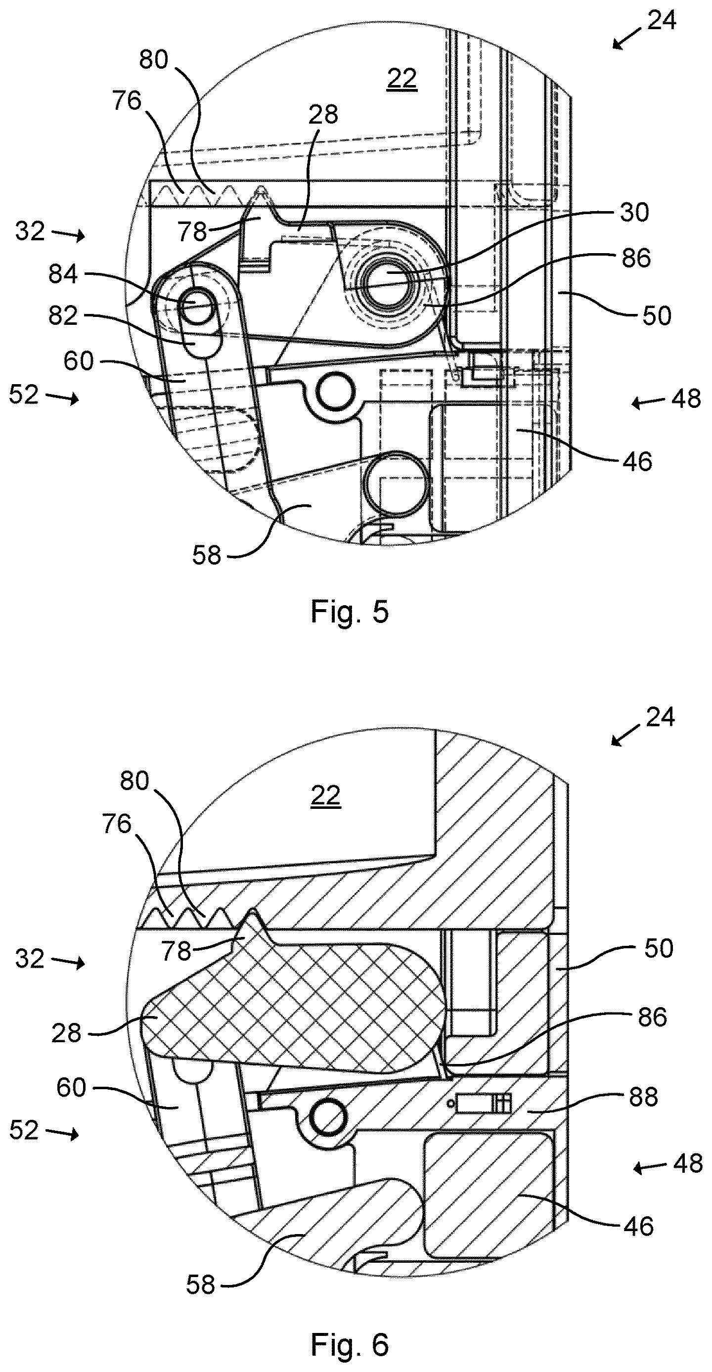 Patent US12612804 Figure 5 – Lock device and system