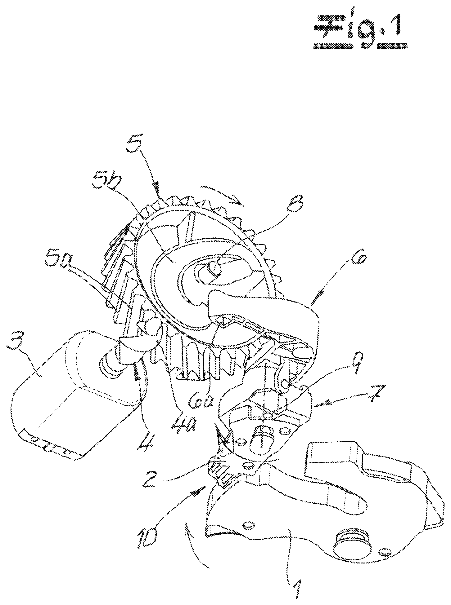 Patent US12612807 Figure 1 – Motor vehicle lock, in particular motor vehicle door lock