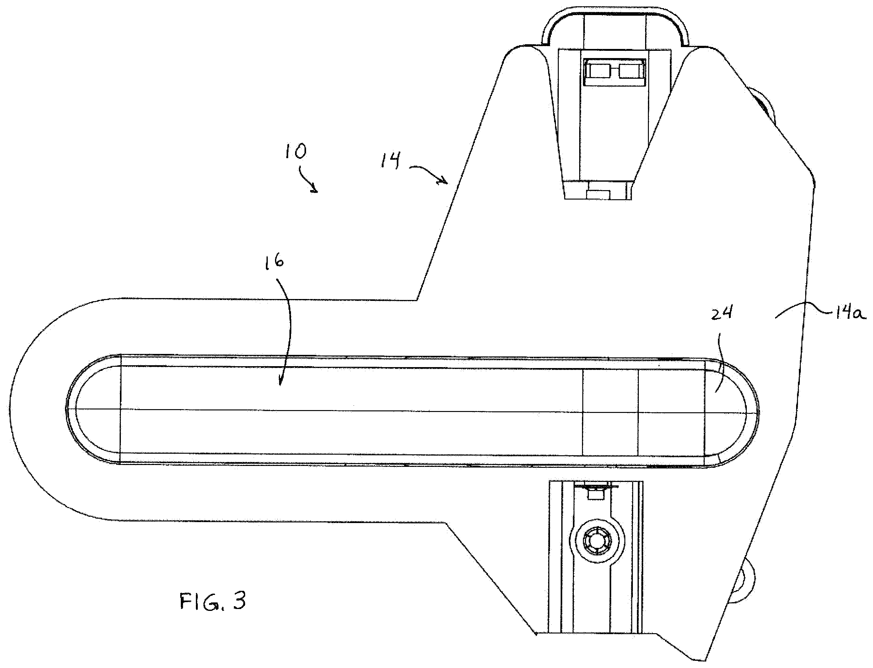 Patent US12612809 Figure 3 – Vehicular access system with extendable and retractable door handle assembly