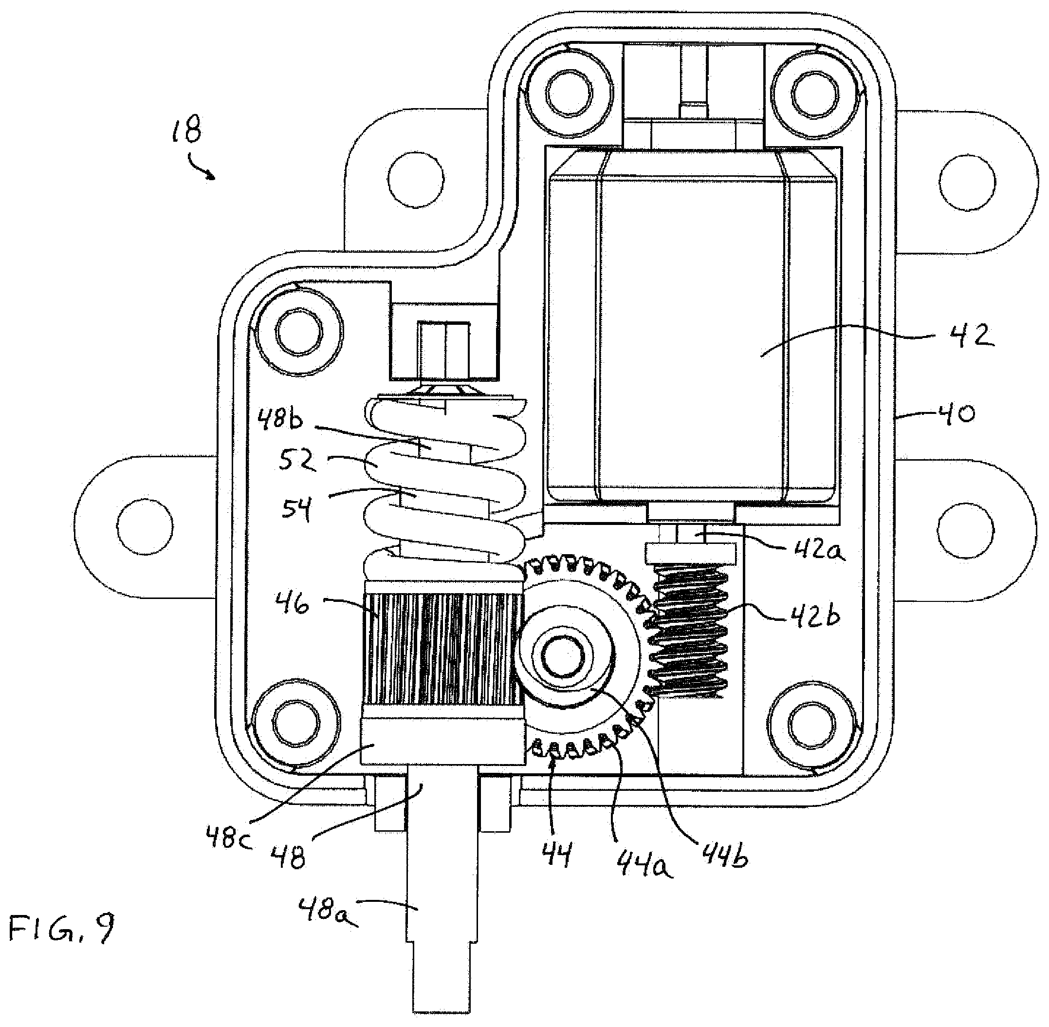 Patent US12612809 Figure 9 – Vehicular access system with extendable and retractable door handle assembly