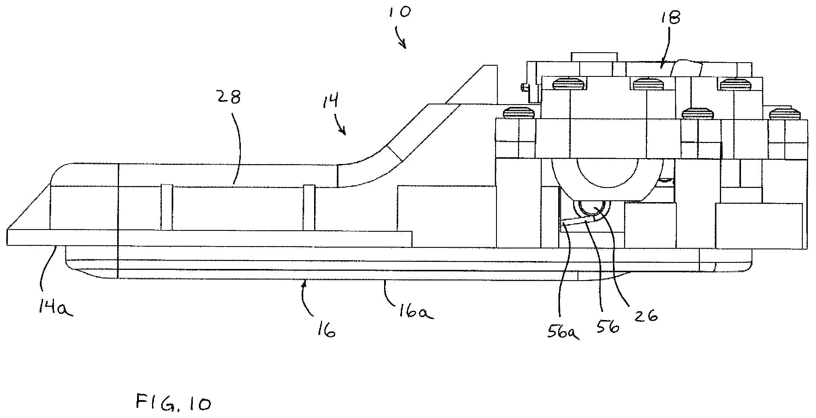 Patent US12612809 Figure 10 – Vehicular access system with extendable and retractable door handle assembly