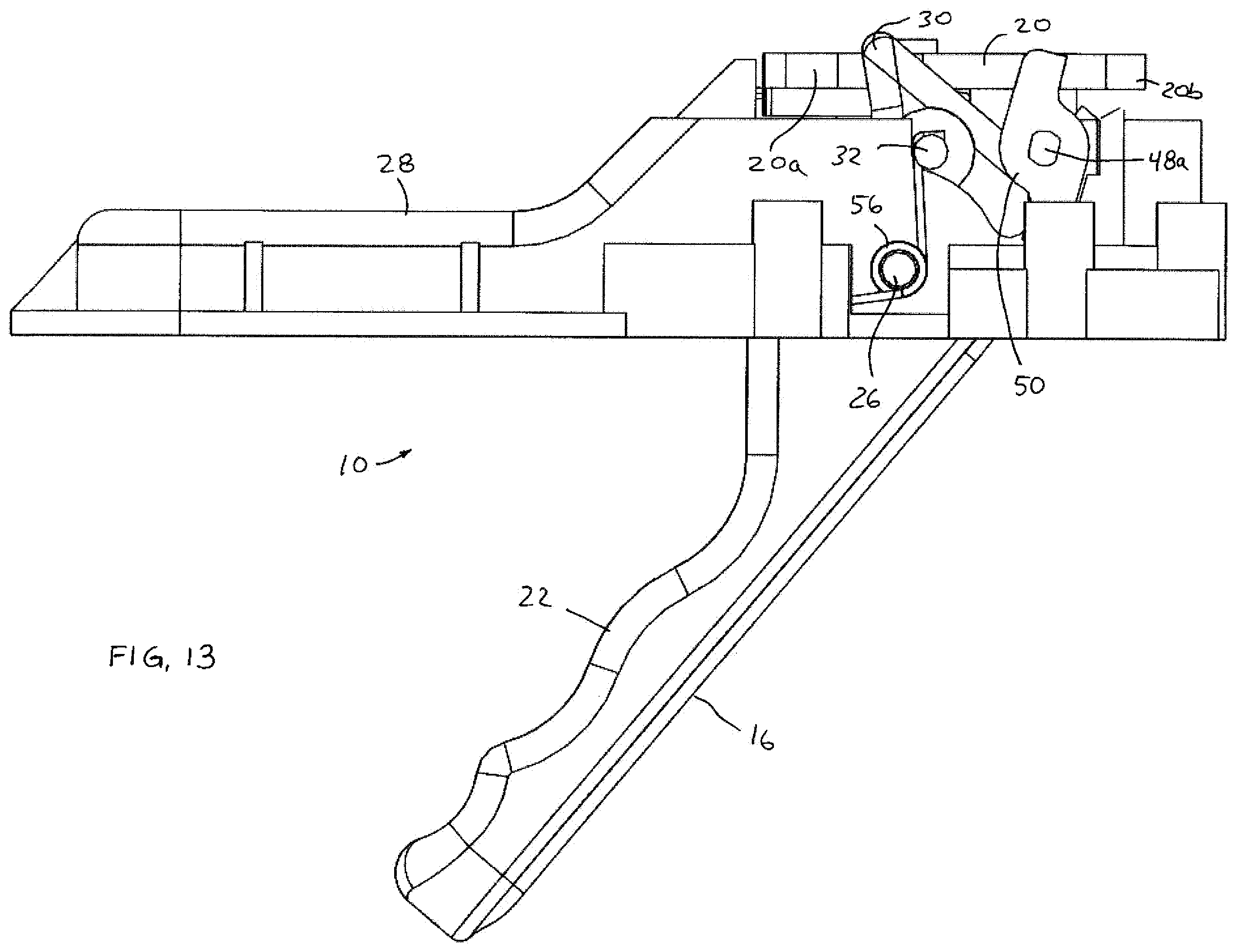 Patent US12612809 Figure 13 – Vehicular access system with extendable and retractable door handle assembly