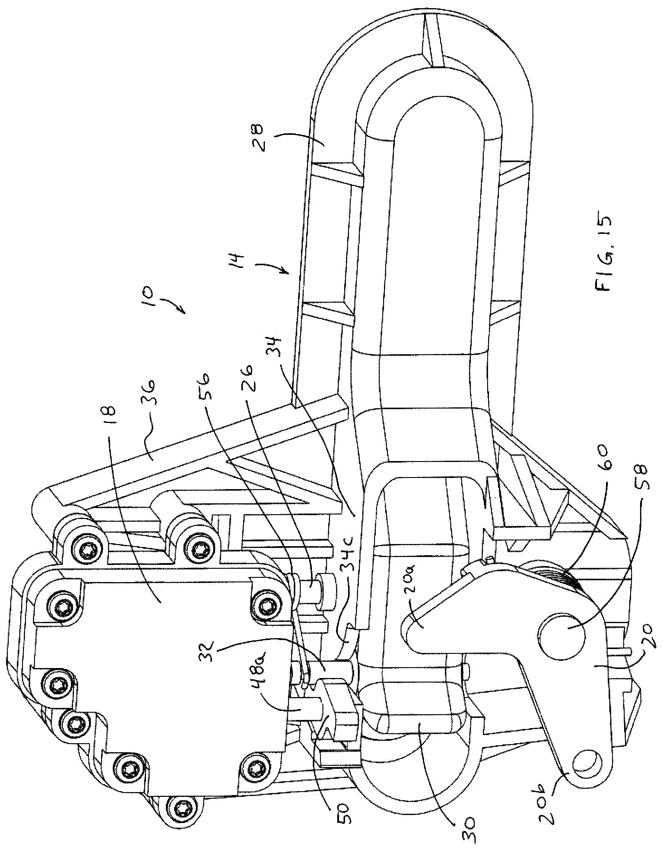 Patent US12612809 Figure 15 – Vehicular access system with extendable and retractable door handle assembly
