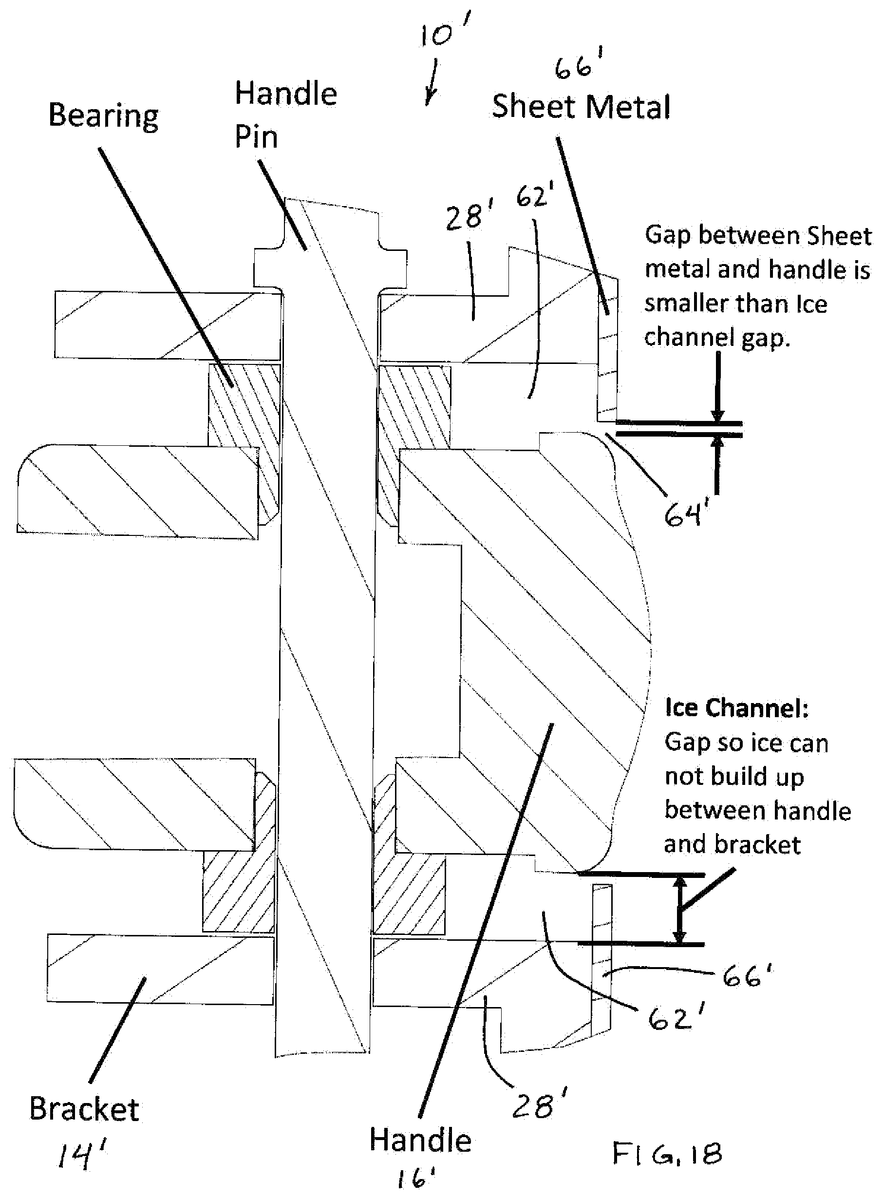 Patent US12612809 Figure 18 – Vehicular access system with extendable and retractable door handle assembly