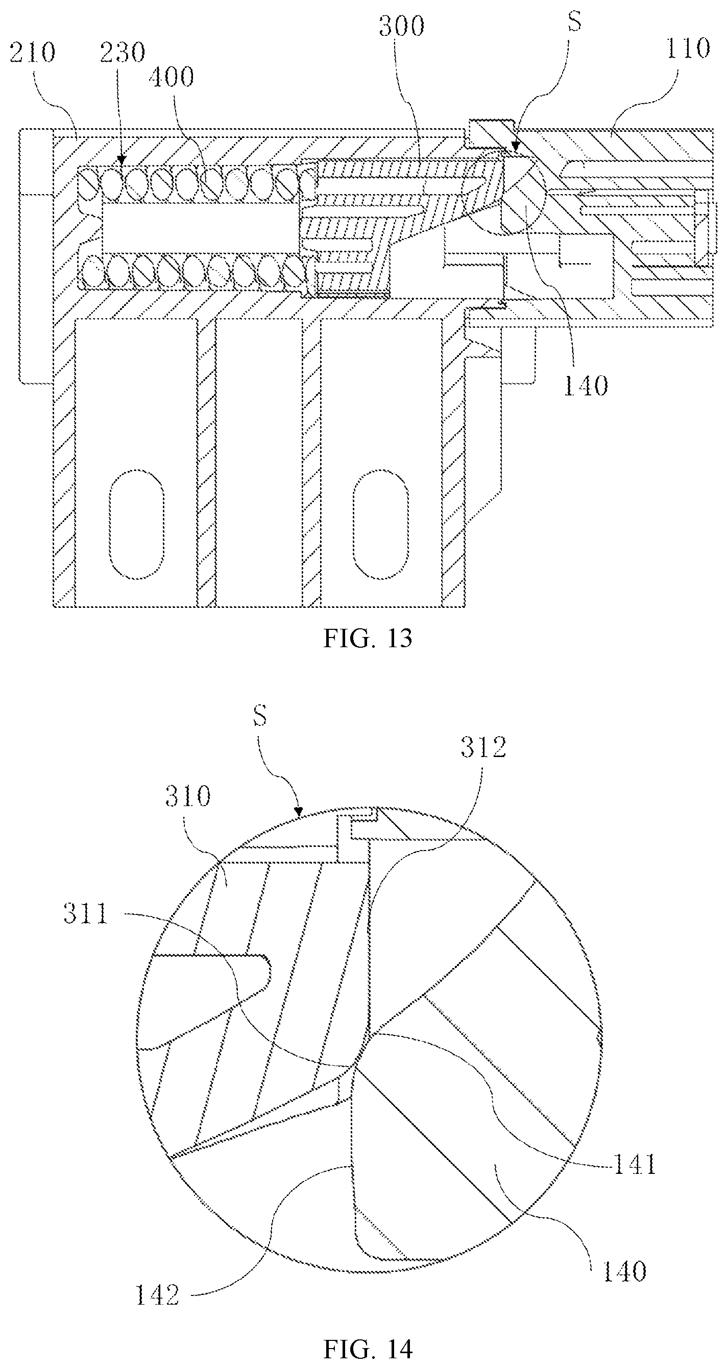 Patent US12612813 Figure 11 – Hinge and opening and closing device