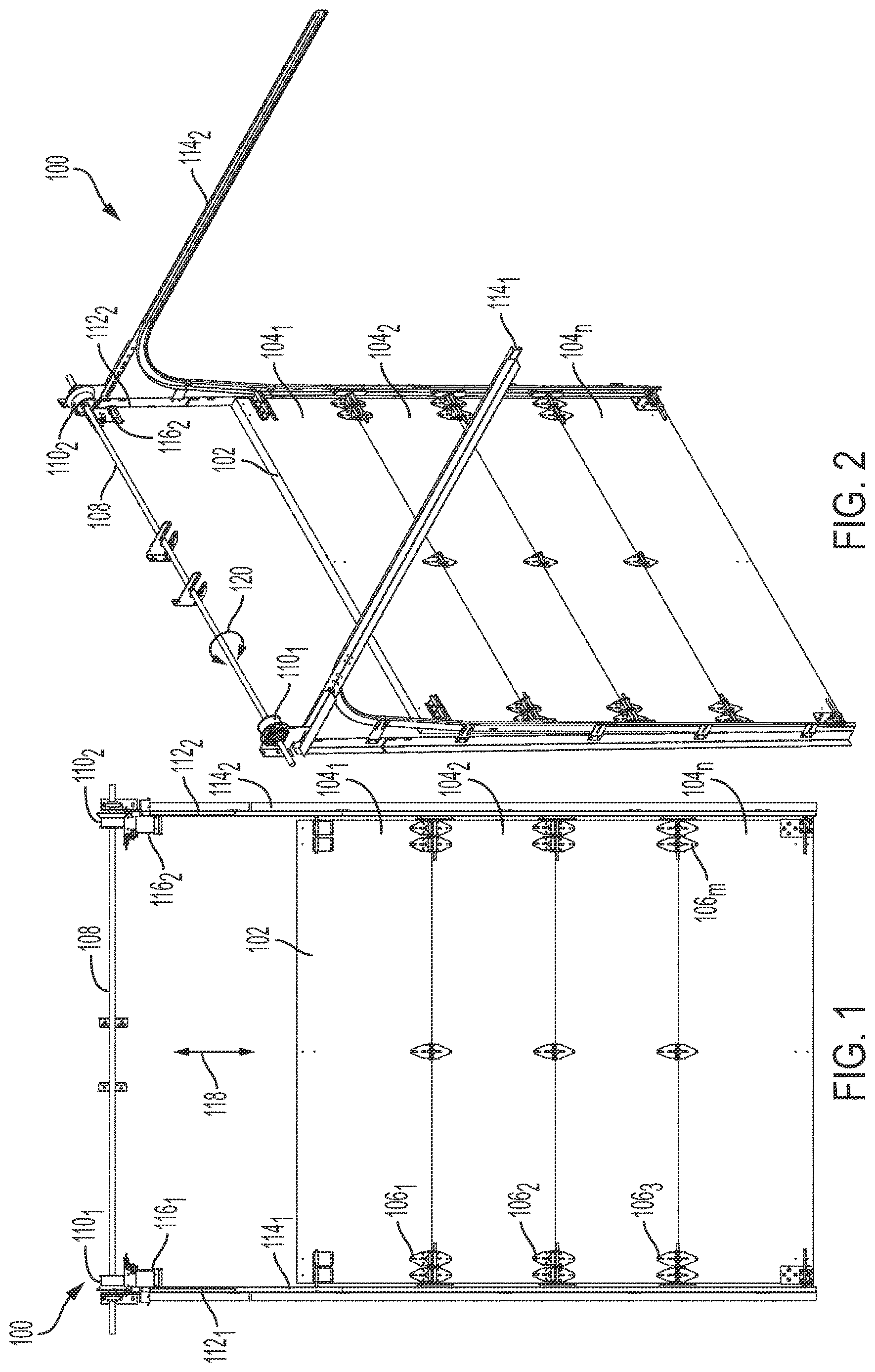 Patent US12612815 Figure 1 – Cable tension device for overhead door