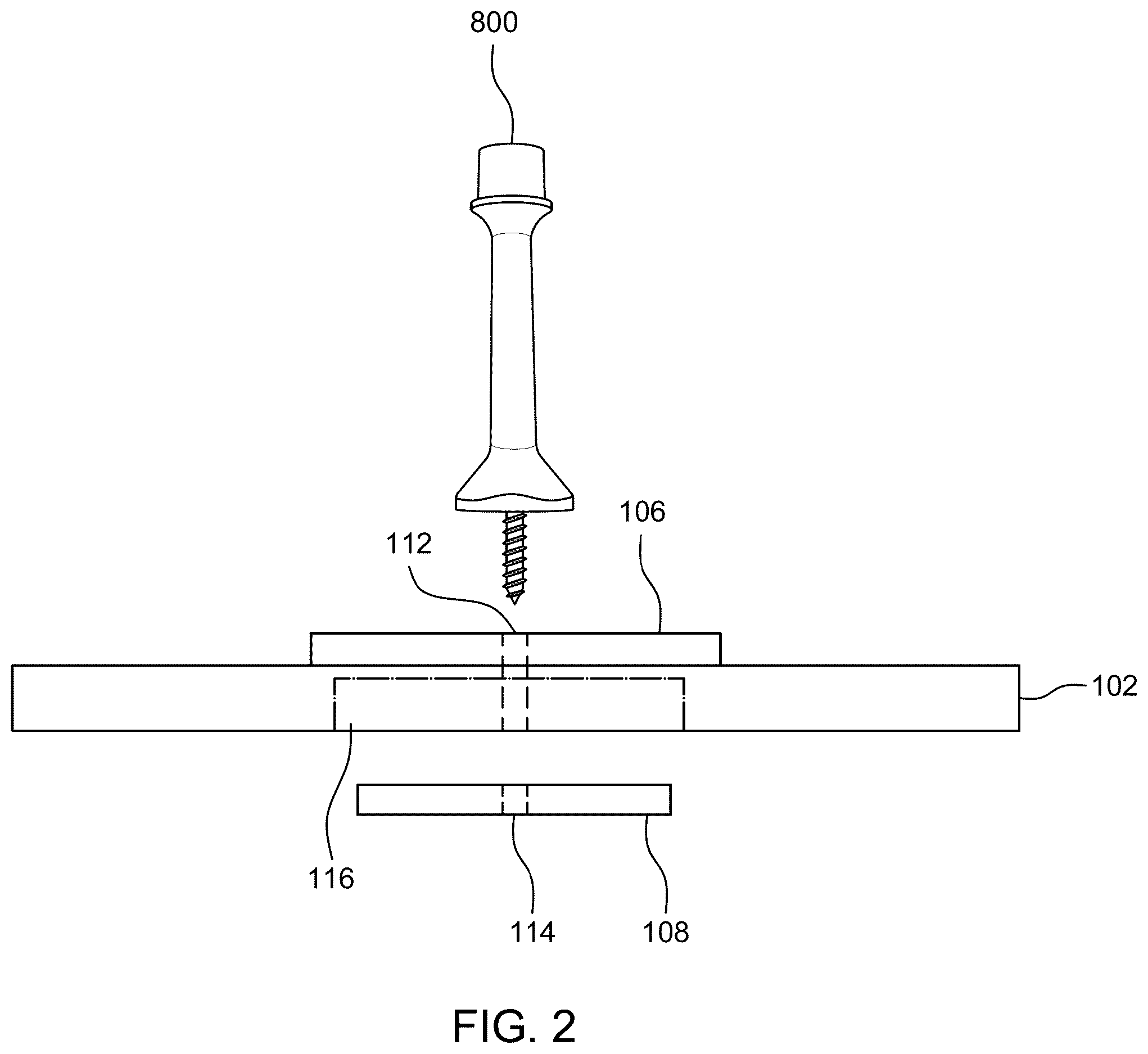 Patent US12612817 Figure 2 – Door stop repair device