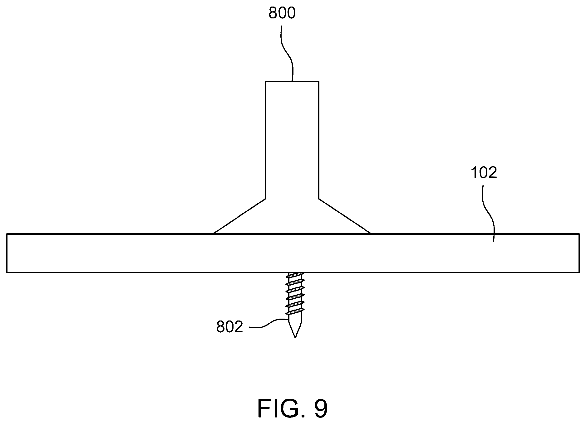 Patent US12612817 Figure 9 – Door stop repair device
