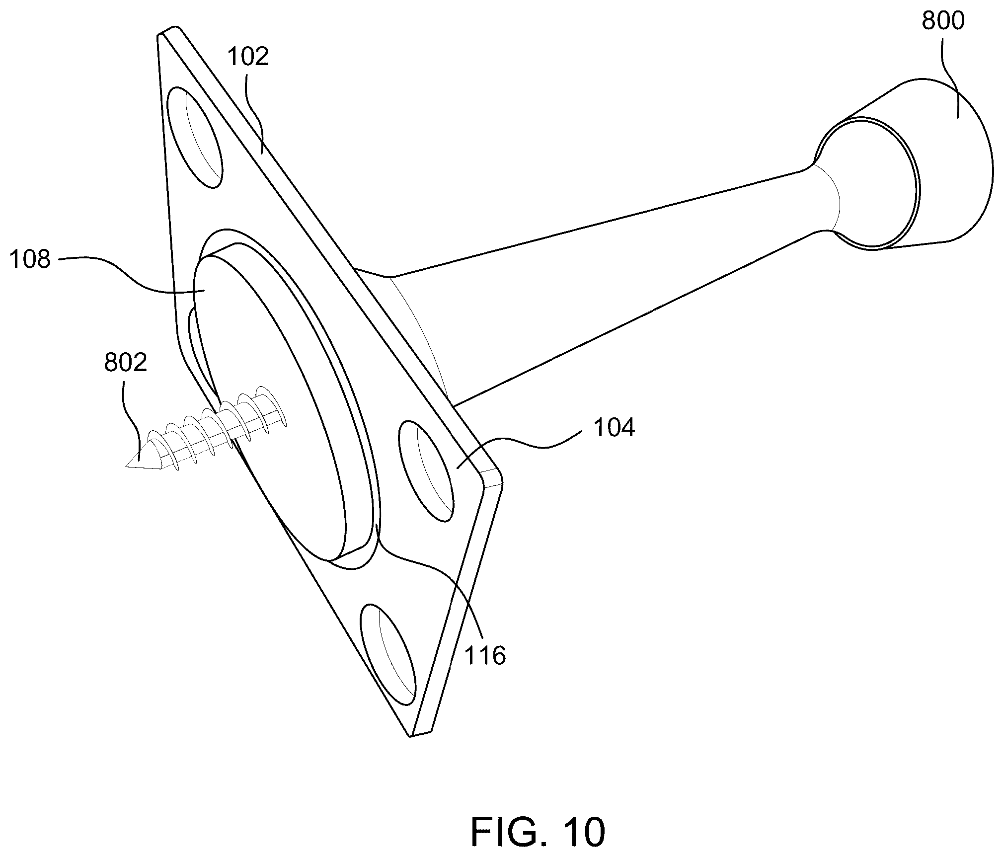 Patent US12612817 Figure 10 – Door stop repair device