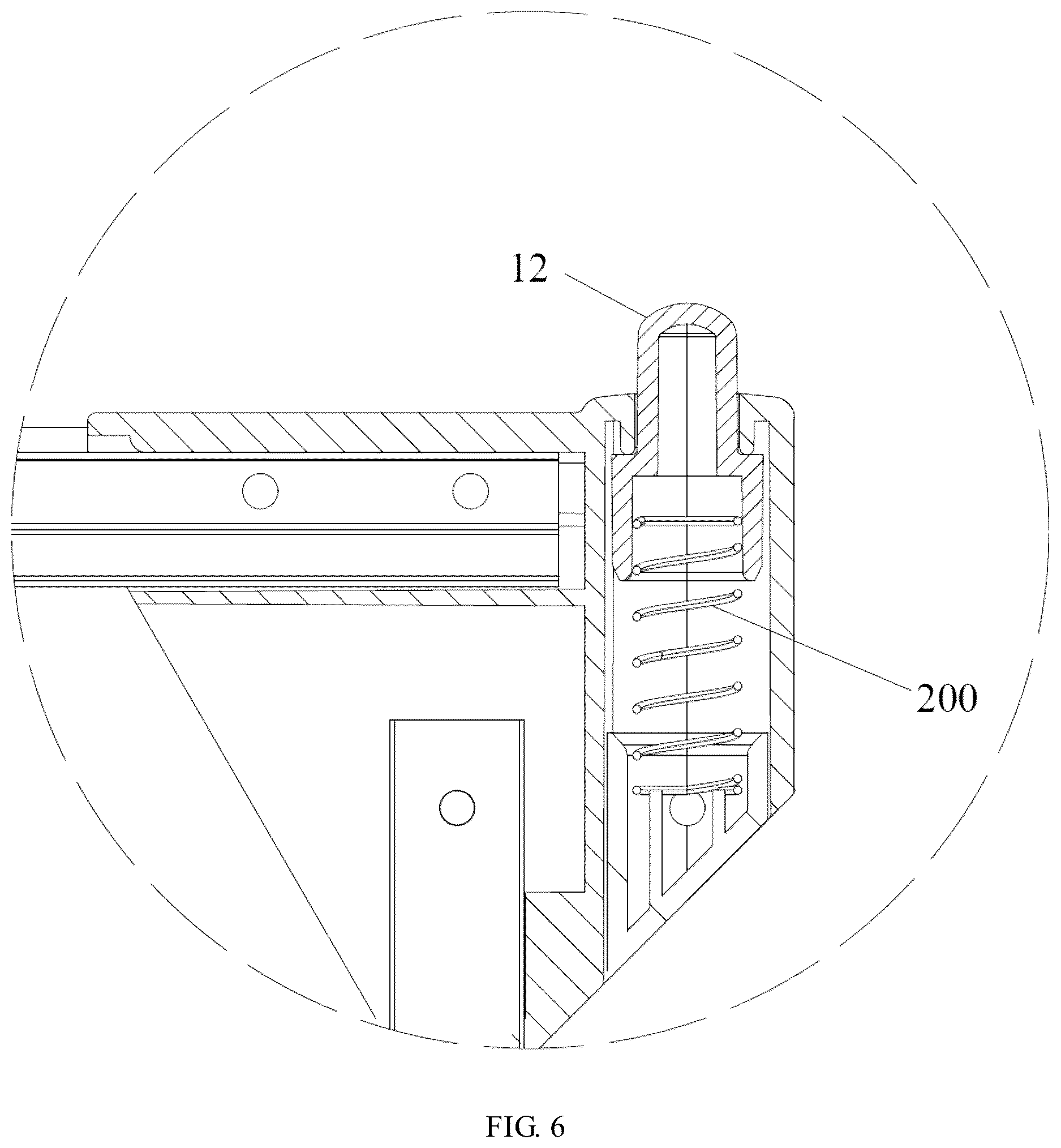Patent US12612820 Figure 6 – Type of sliding door railing