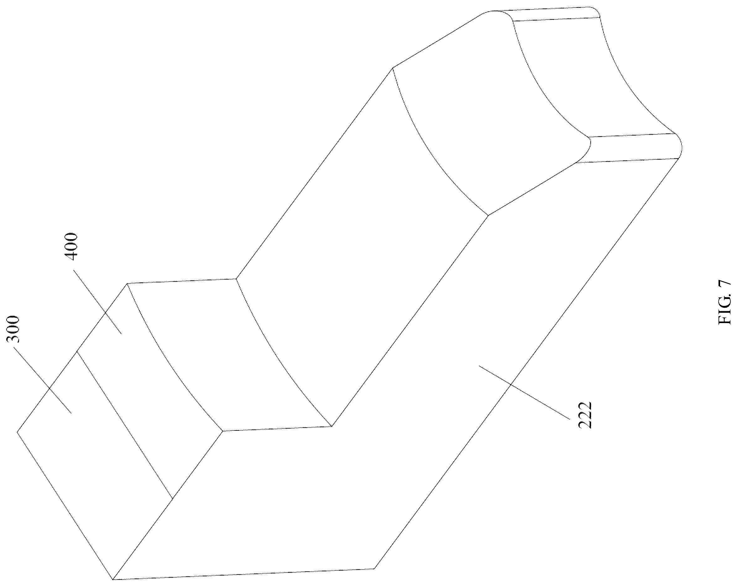 Patent US12612820 Figure 7 – Type of sliding door railing