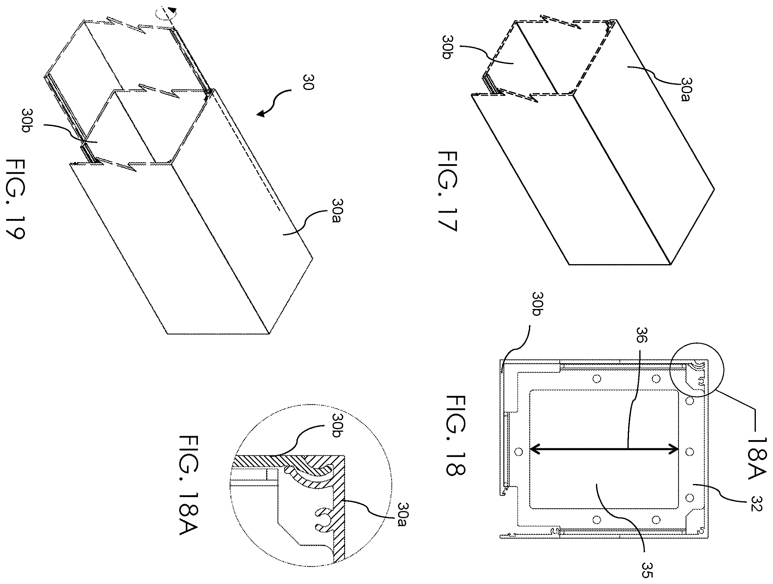Patent US12612822 Figure 6 – Adjustable screen hood assembly for sloped roof structures