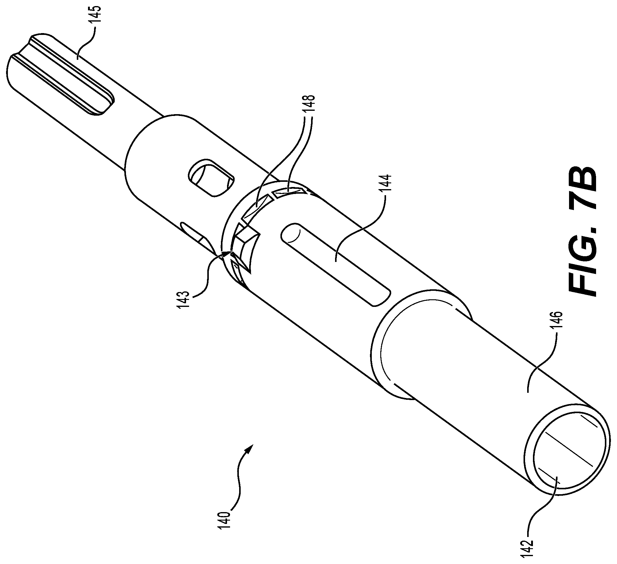 Patent US12612823 Figure 5 – Down-the-hole hammer with adjustable air consumption valve