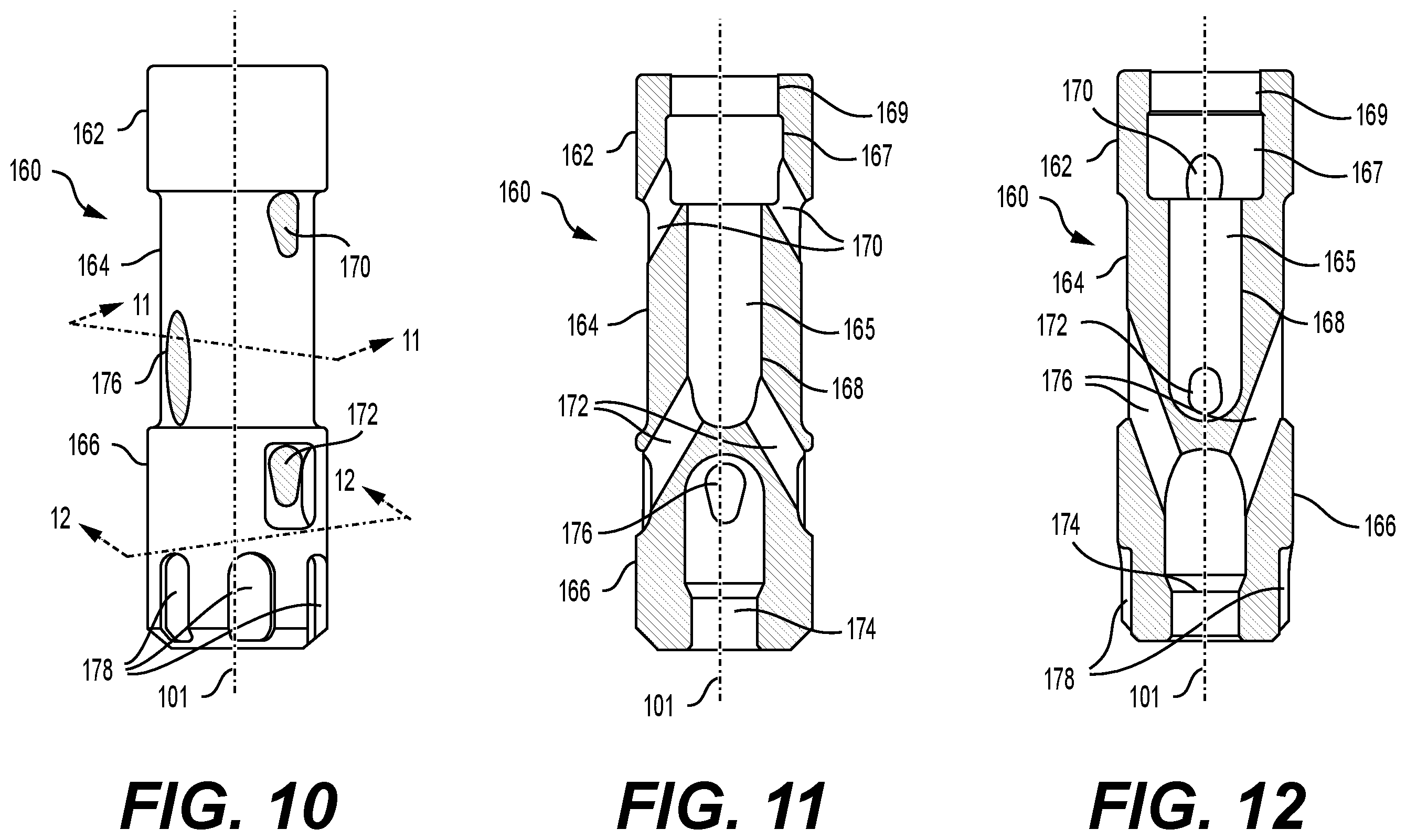 Patent US12612823 Figure 10 – Down-the-hole hammer with adjustable air consumption valve