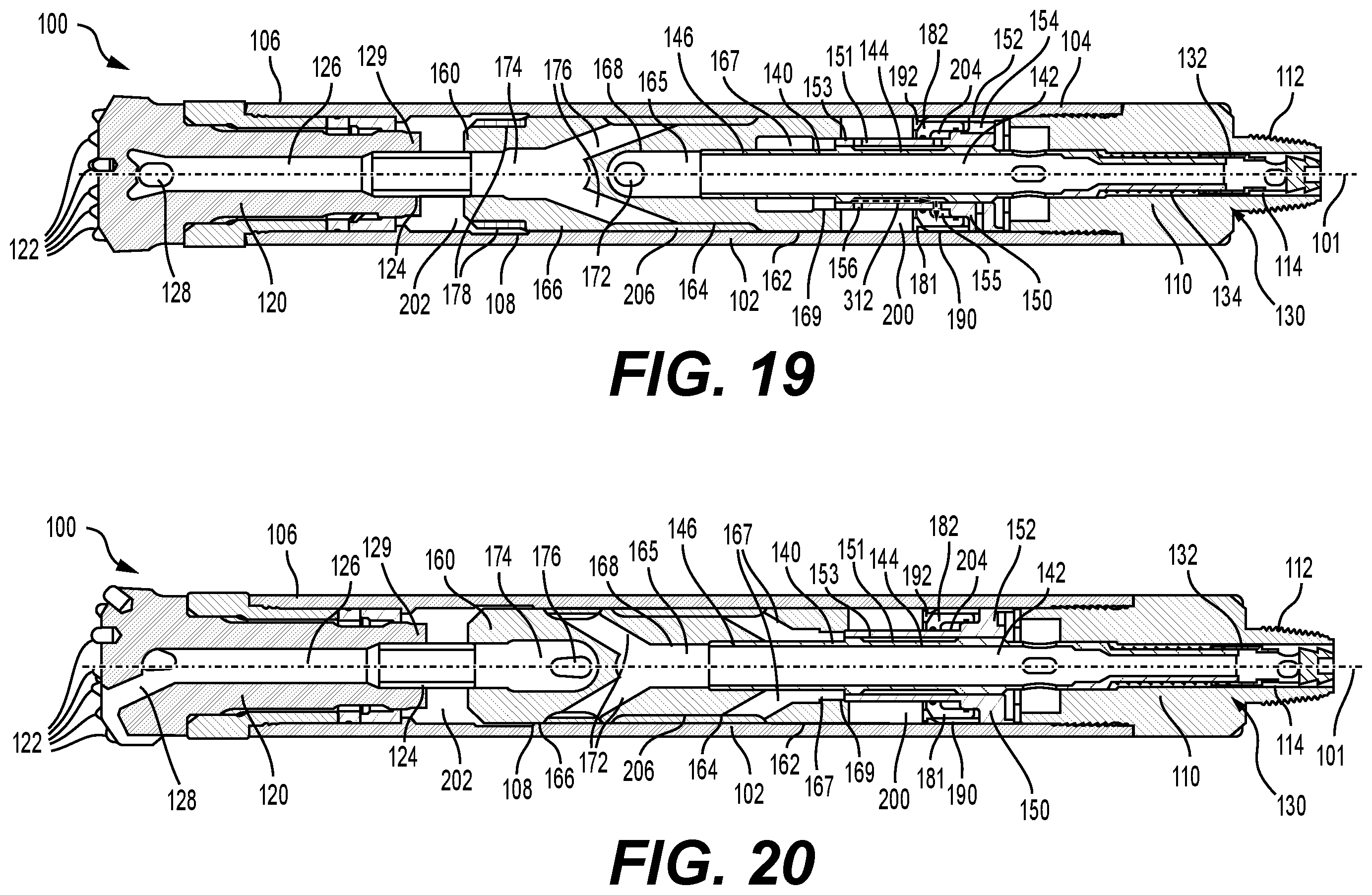 Patent US12612823 Figure 14 – Down-the-hole hammer with adjustable air consumption valve