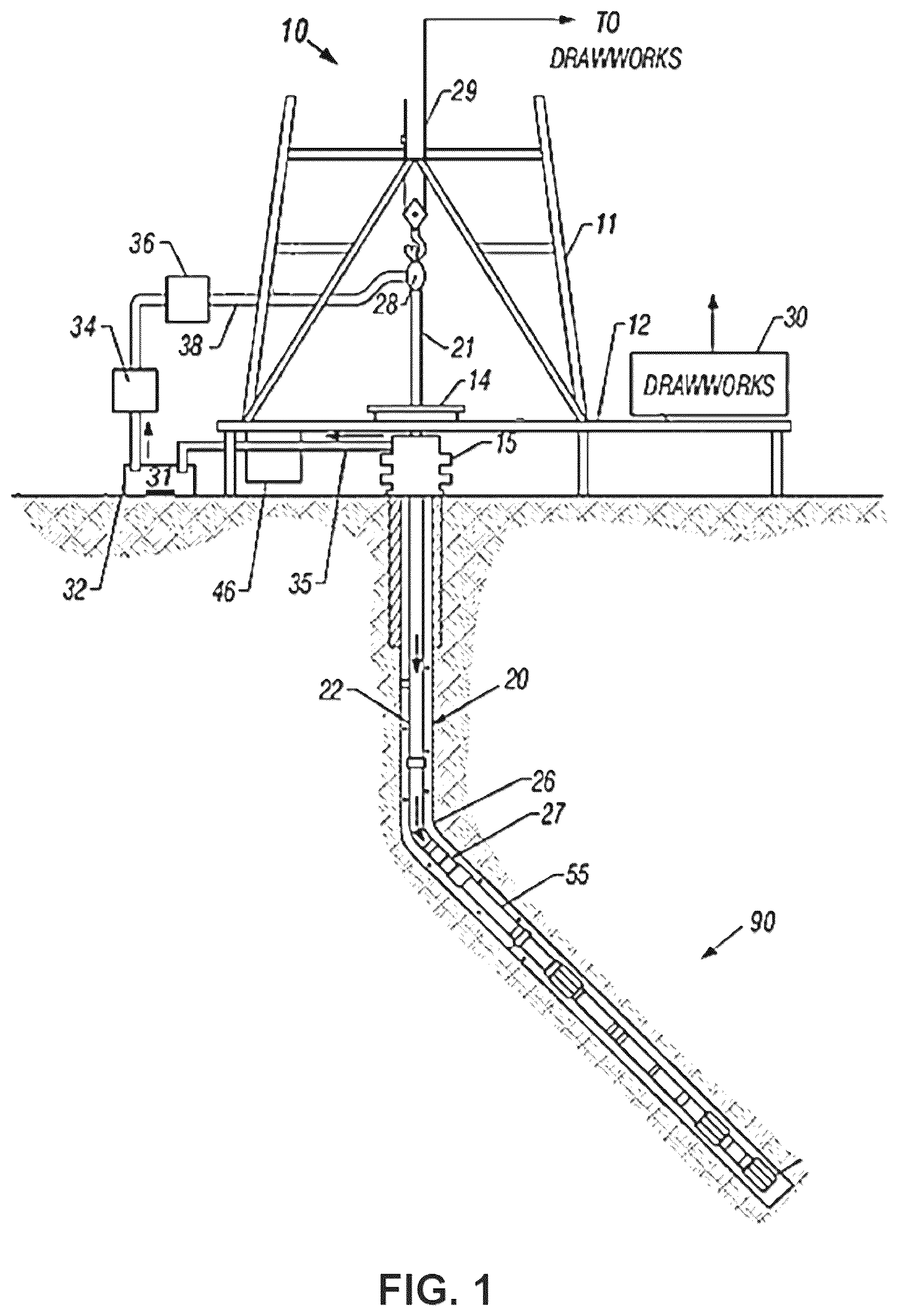 Patent US12612826 Figure 1 – Drill bit cutter elements with multiple surface finishes