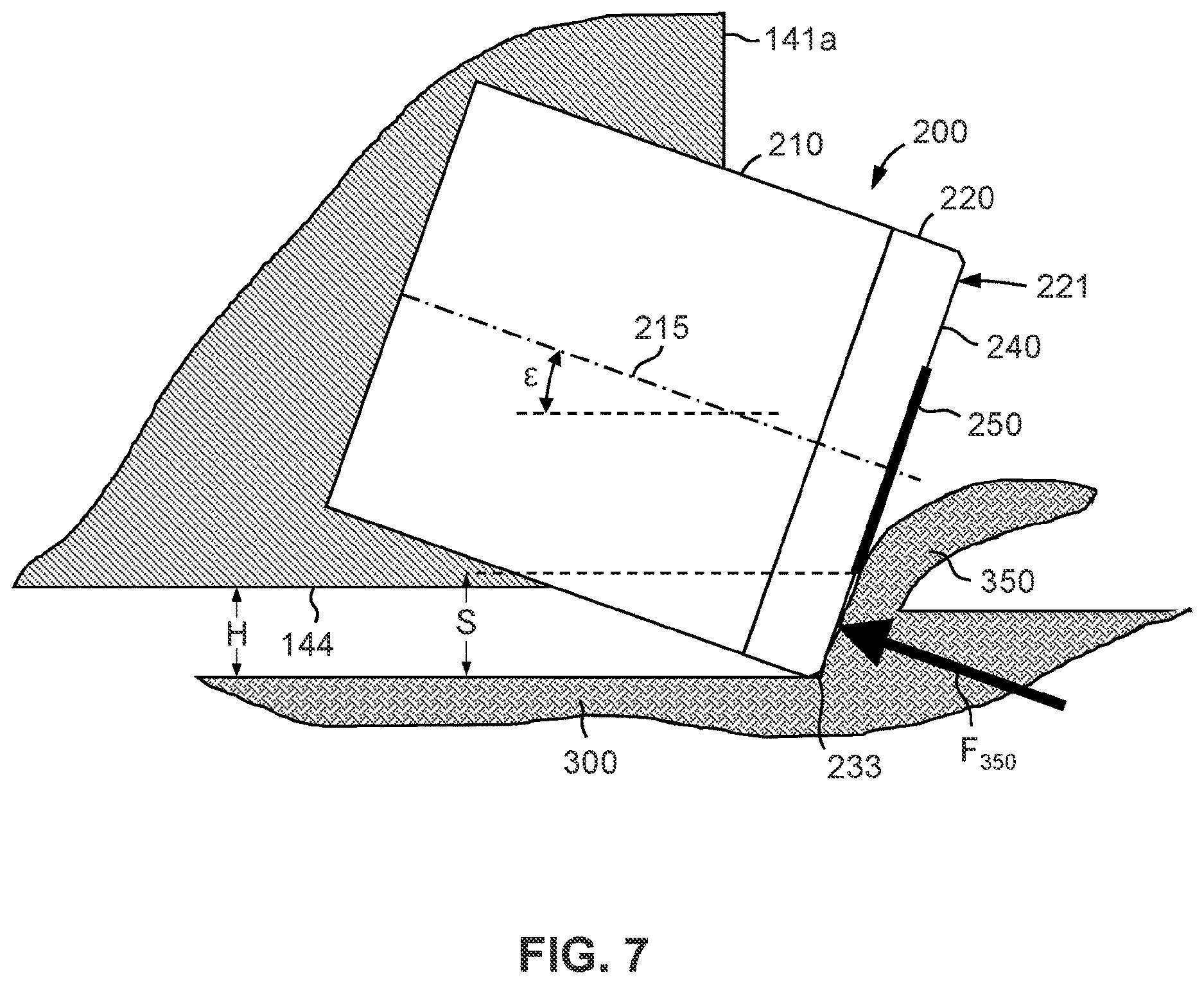 Patent US12612826 Figure 7 – Drill bit cutter elements with multiple surface finishes
