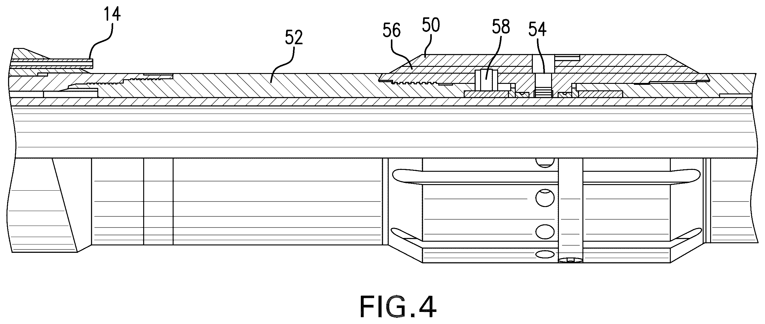 Patent US12612827 Figure 5 – Control line clamp configuration, method and system