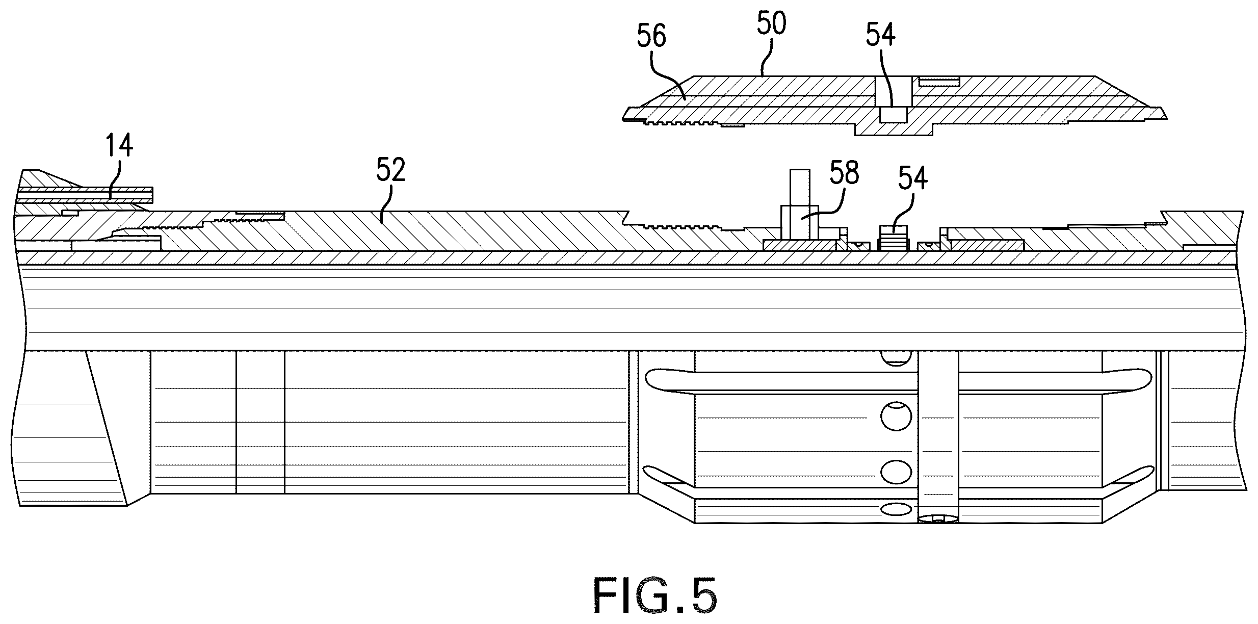 Patent US12612827 Figure 6 – Control line clamp configuration, method and system