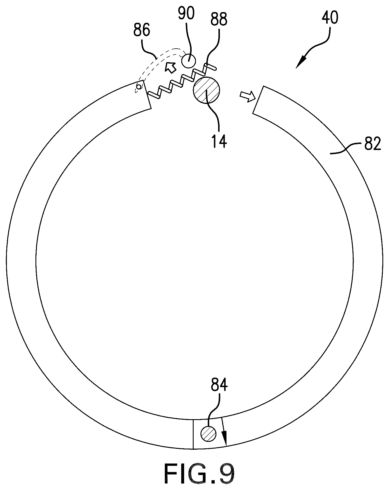 Patent US12612827 Figure 9 – Control line clamp configuration, method and system