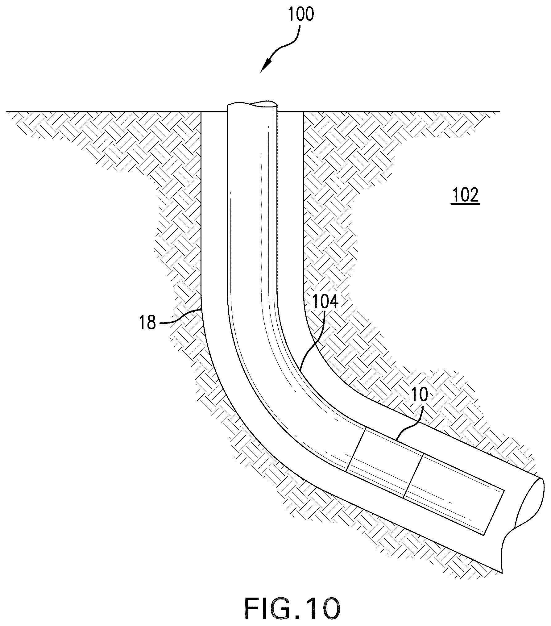Patent US12612827 Figure 10 – Control line clamp configuration, method and system