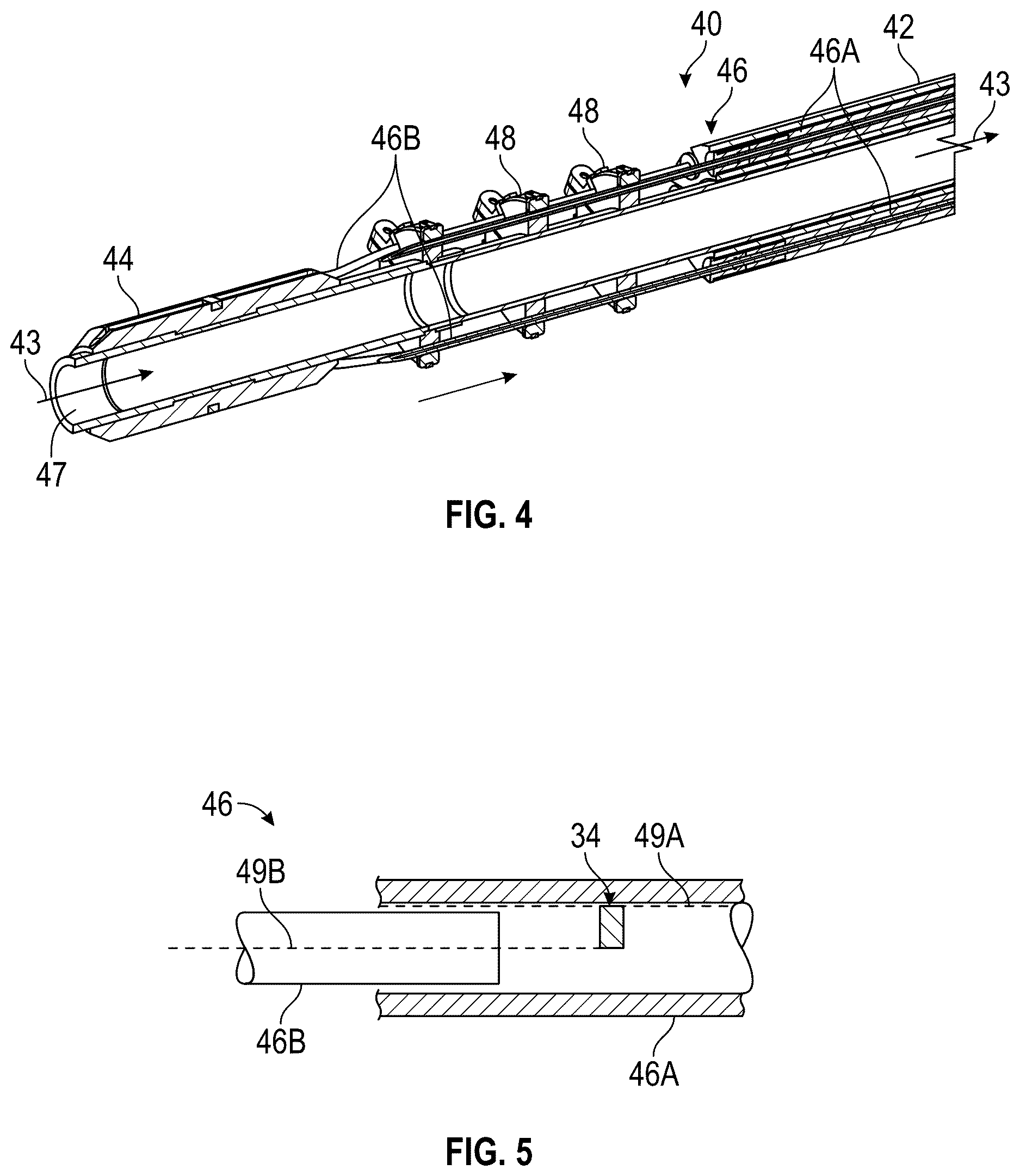 Patent US12612828 Figure 3 – Travel joint with telescoping control lines